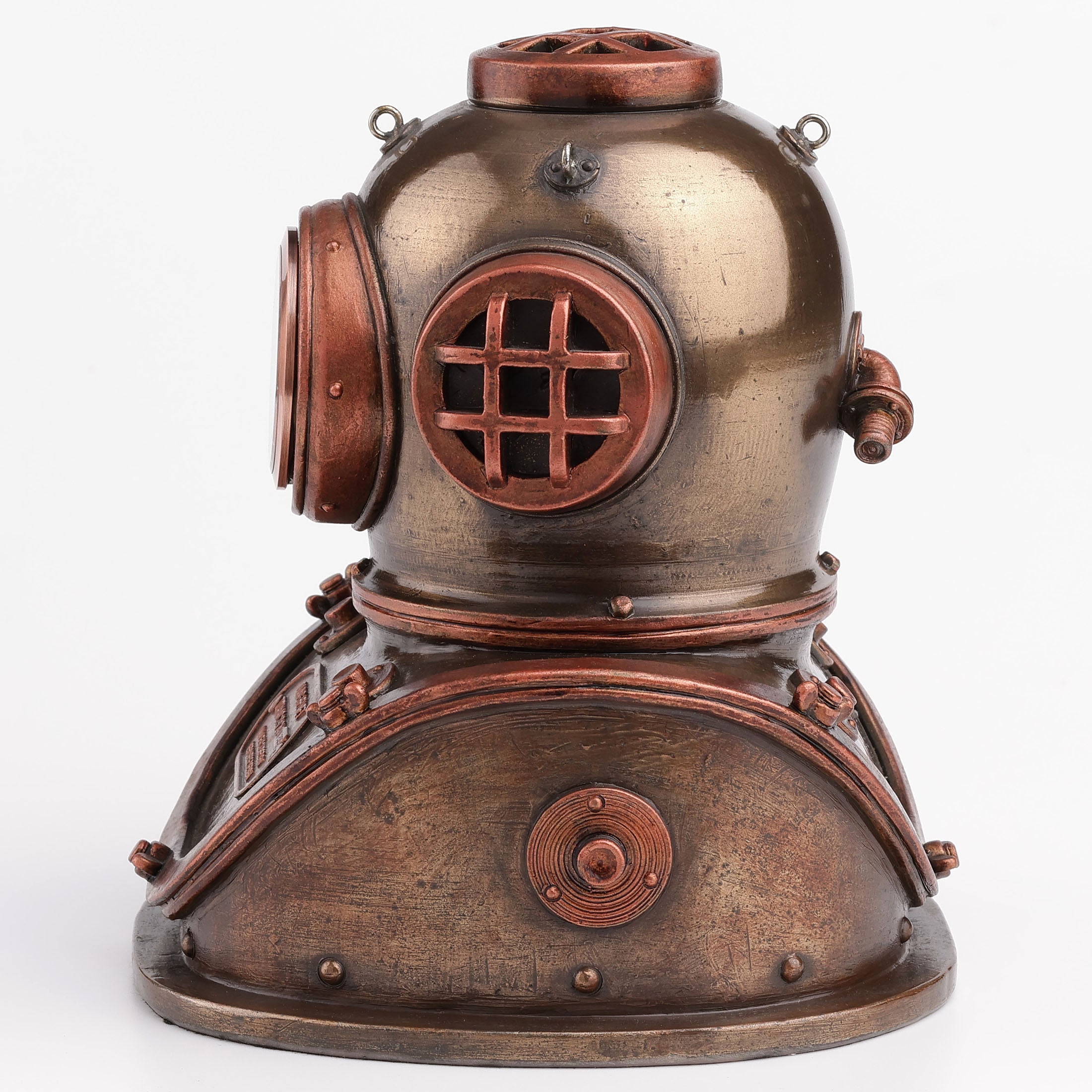 Diving Helmet Clock (Mbz + Copper)