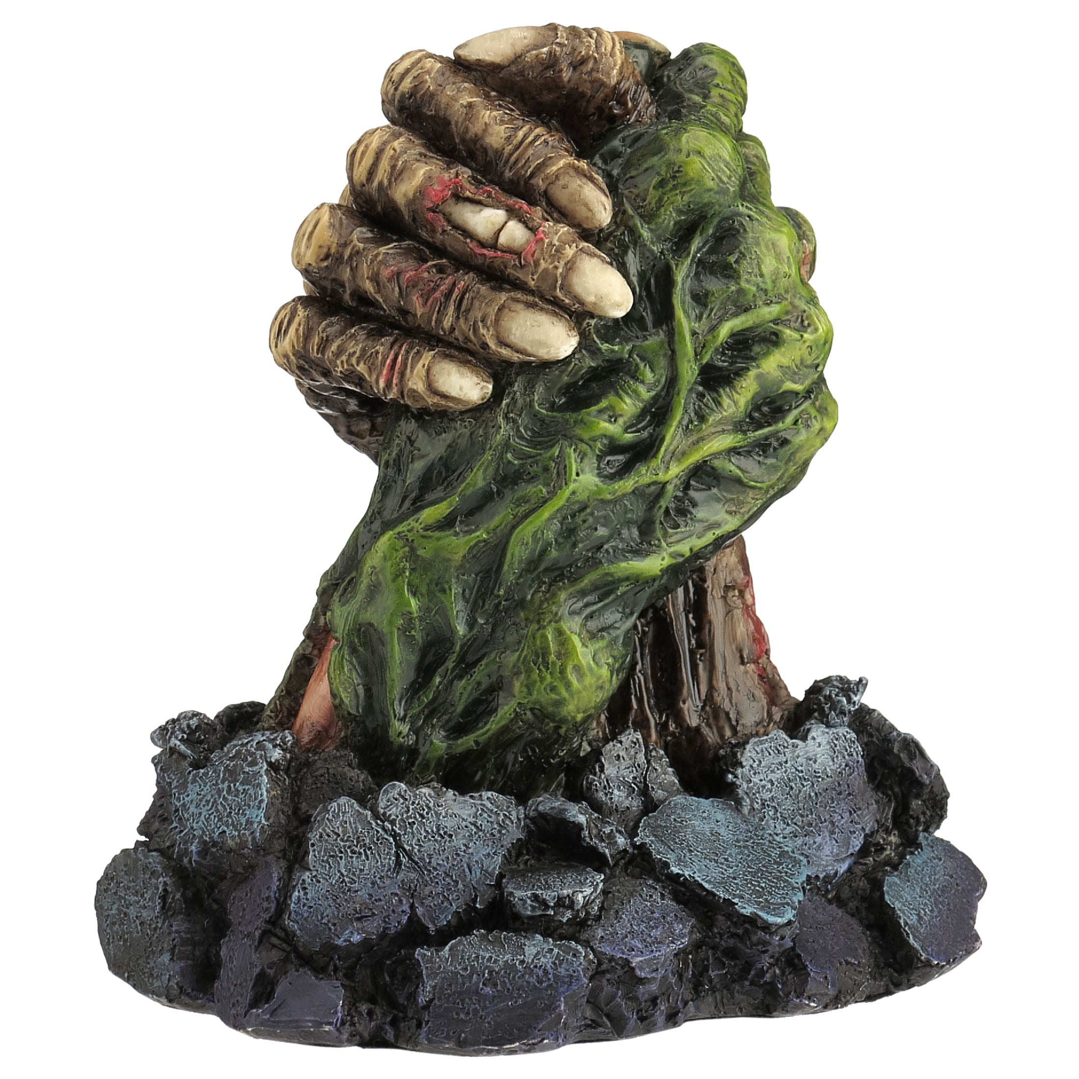 Zombie Hands Held Together Break Through The Cement
