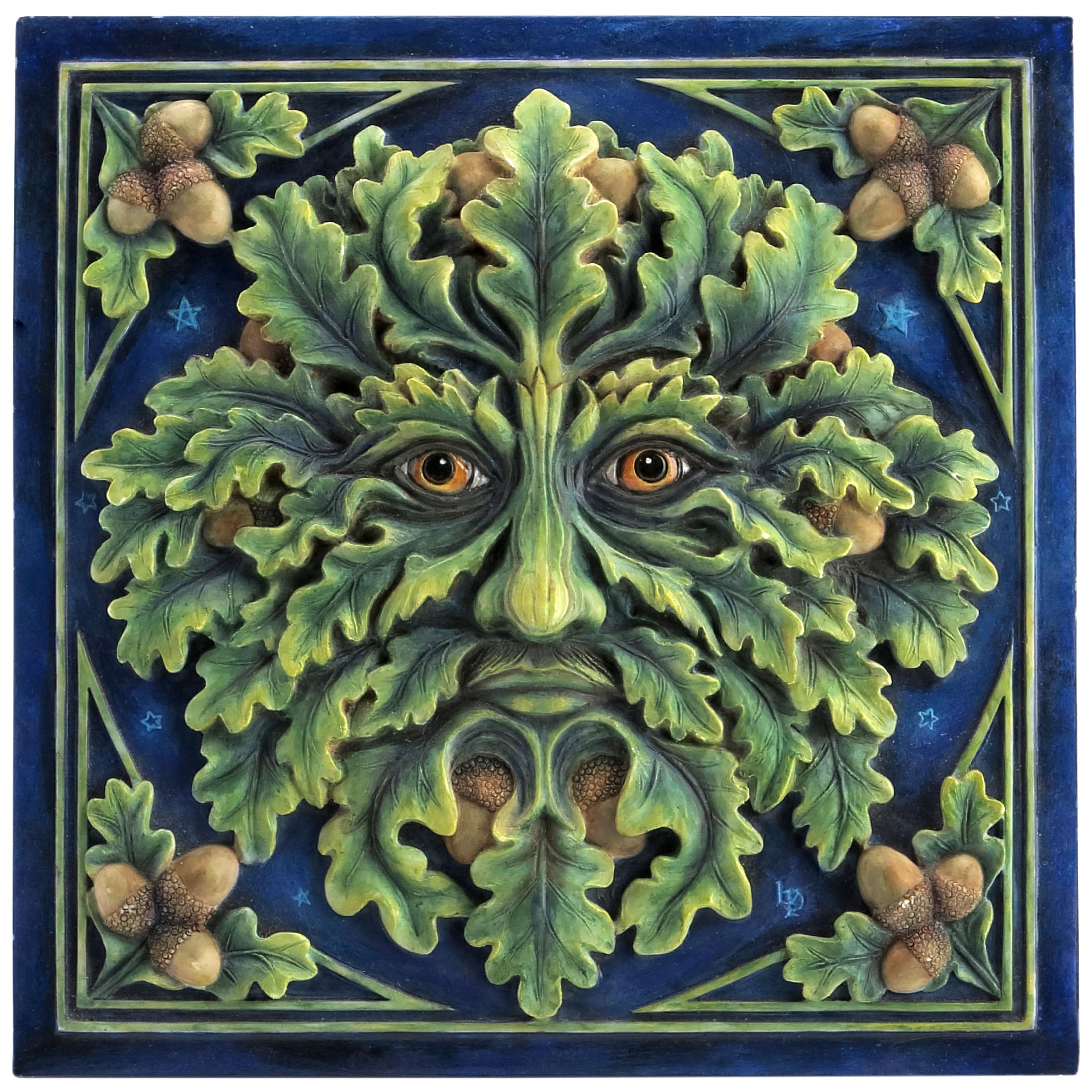 Spirit Of The Oak Wall Plaque By Lisa Parker