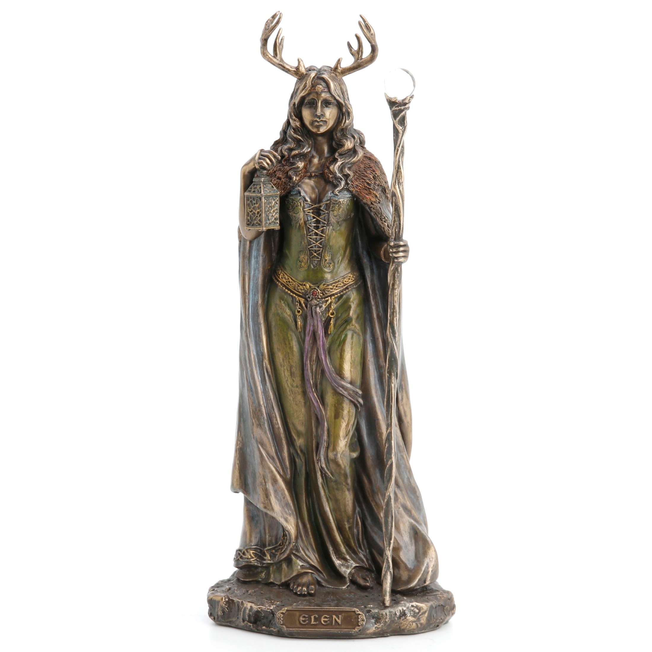 Elen Of The Ways Antlered Goddess Of The Forrest (Mbz+Color)