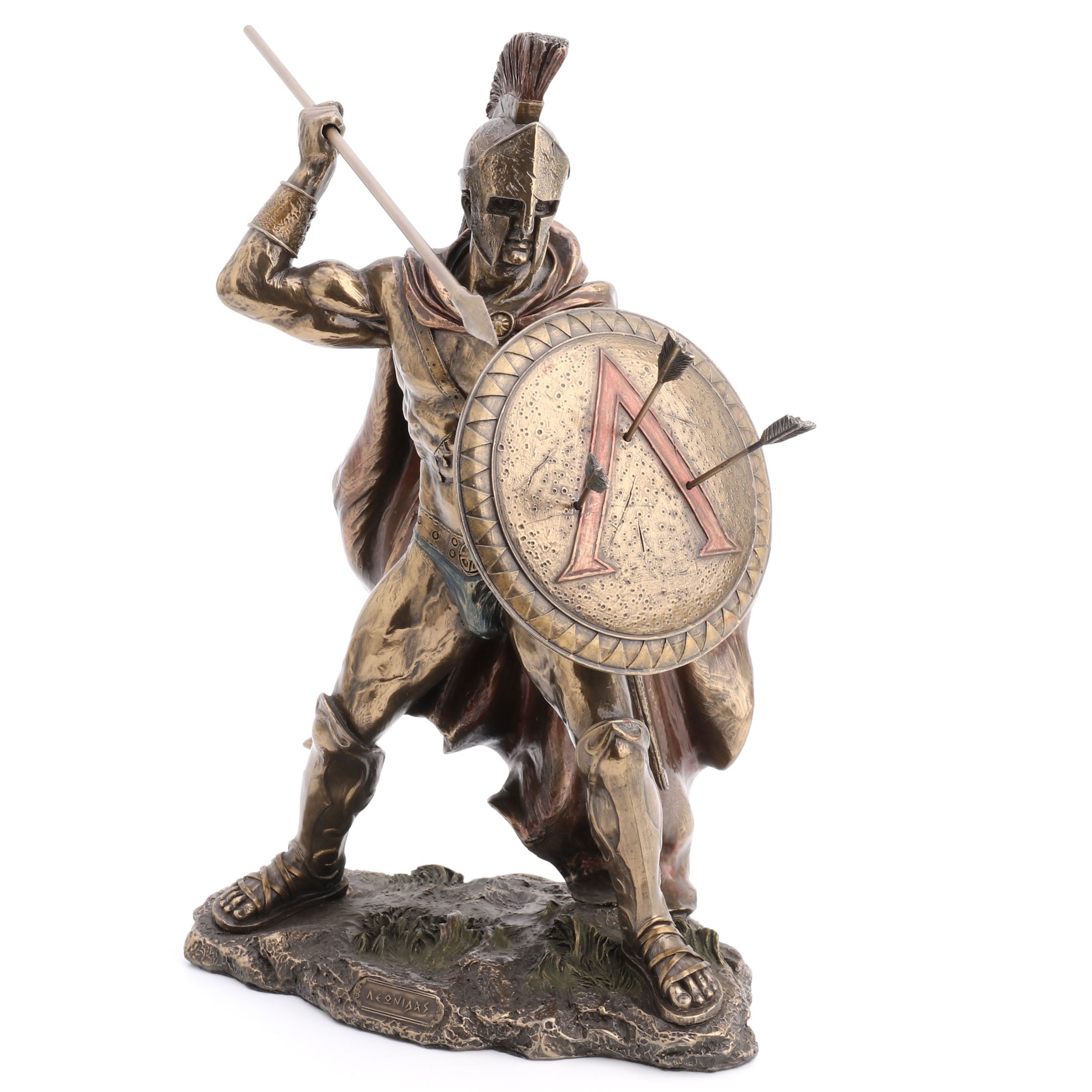 Leonidas With Spear And Shield