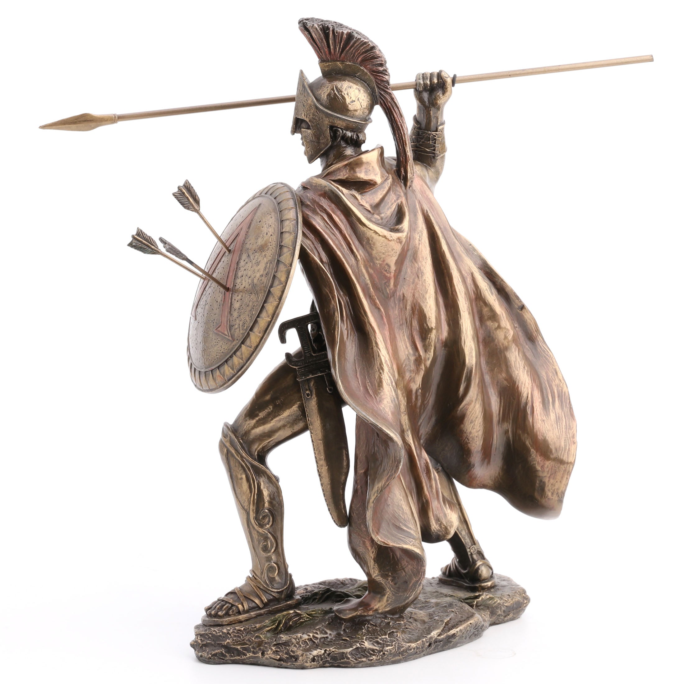 Leonidas With Spear And Shield