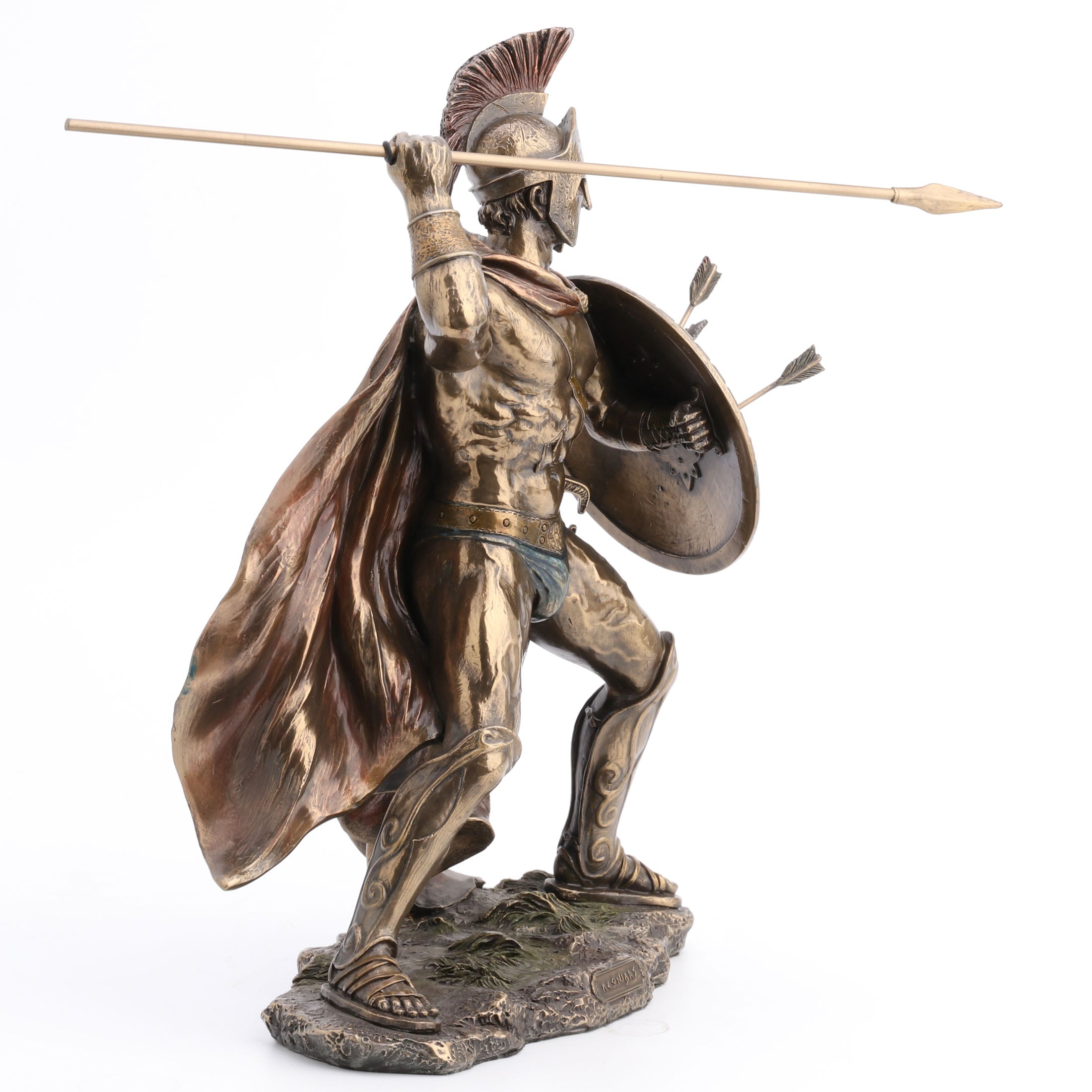 Leonidas With Spear And Shield
