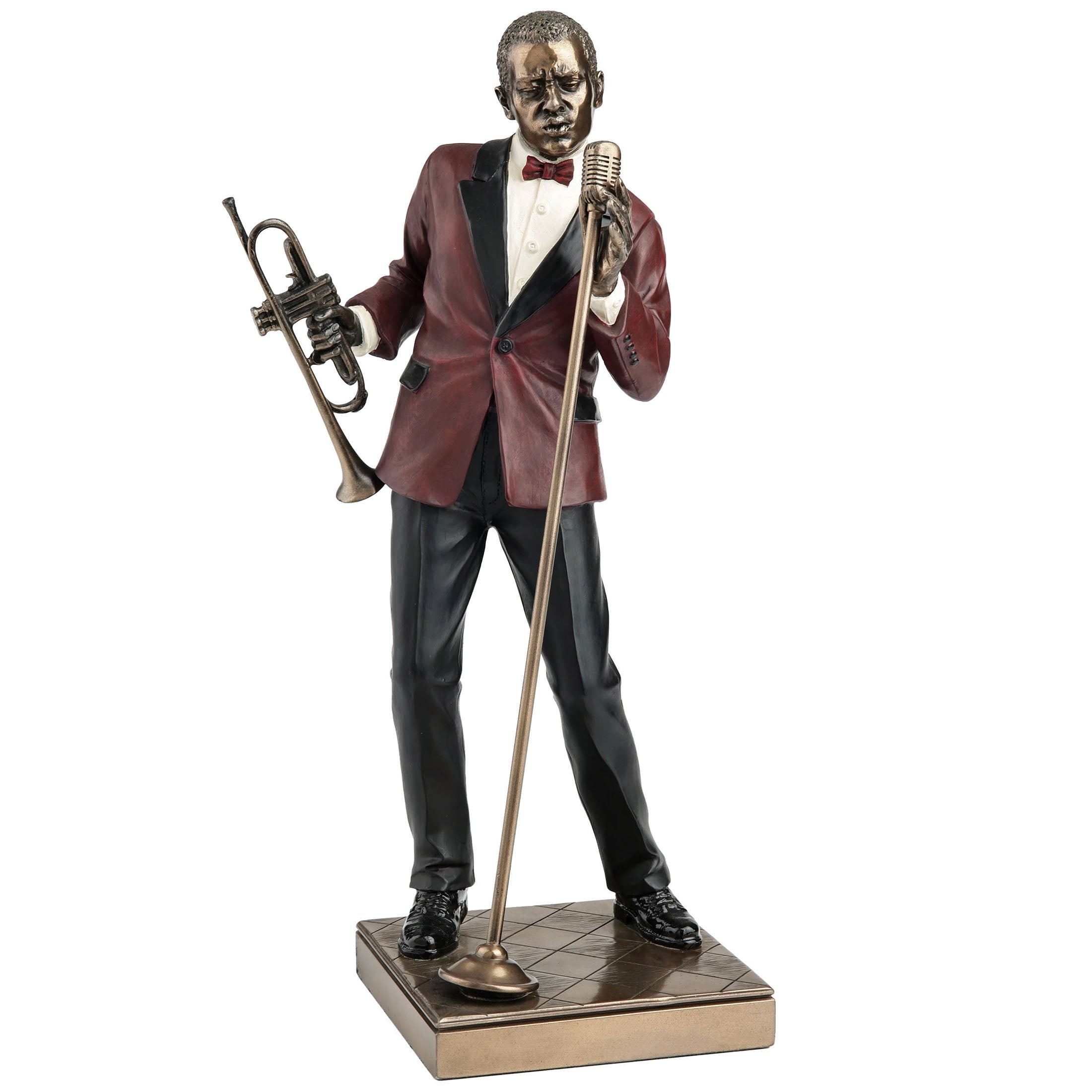 Jazz Band Male Singer With Trumpet