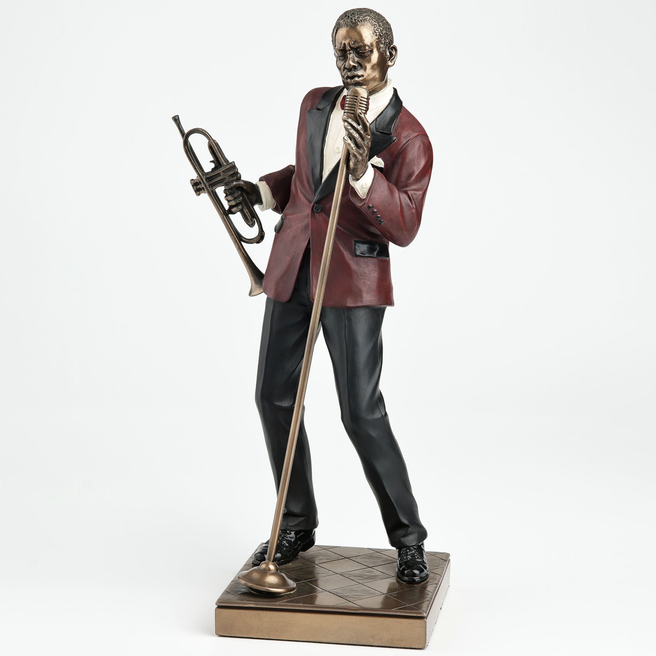 Jazz Band Male Singer With Trumpet