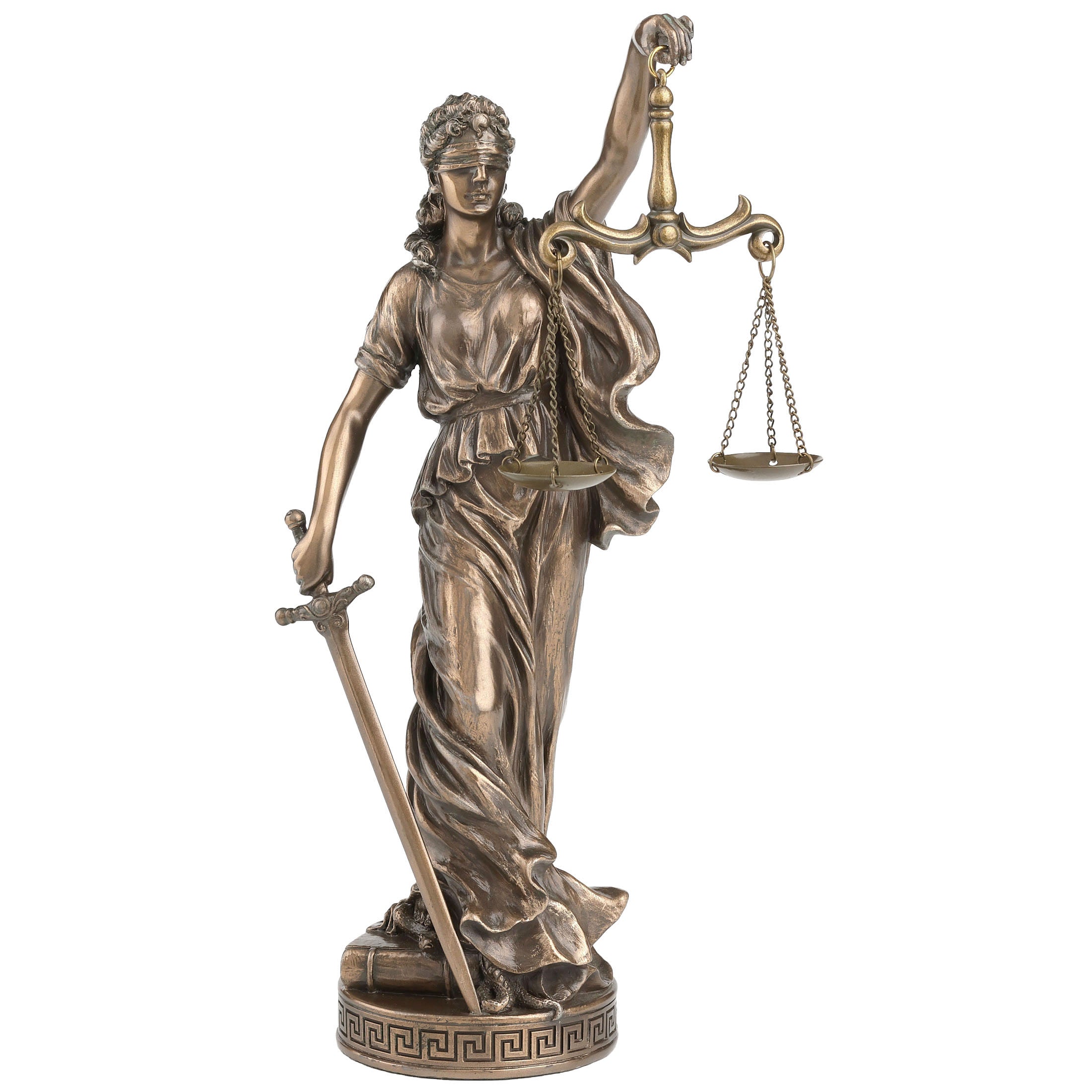 La Justice With Scale In Left Hand