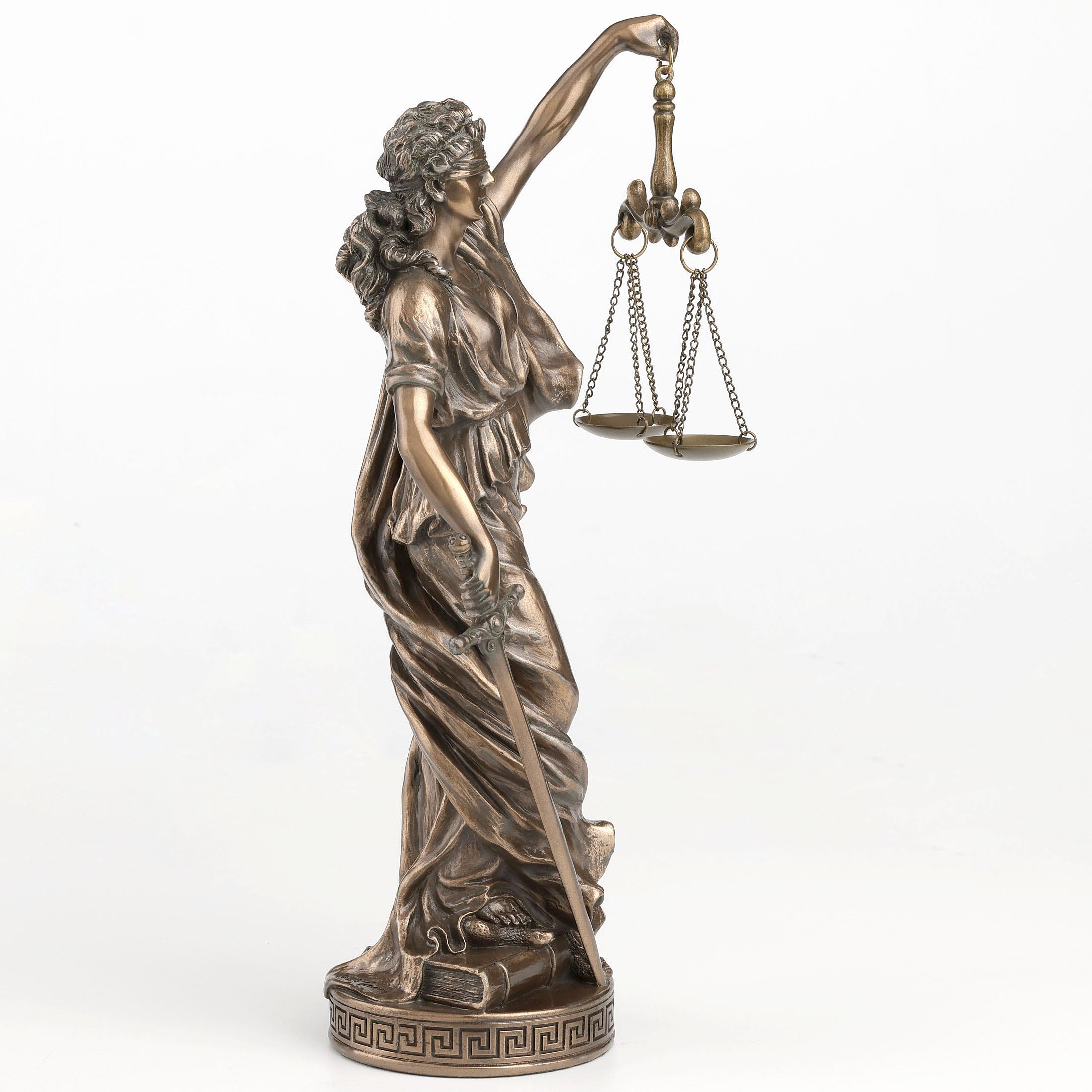 La Justice With Scale In Left Hand