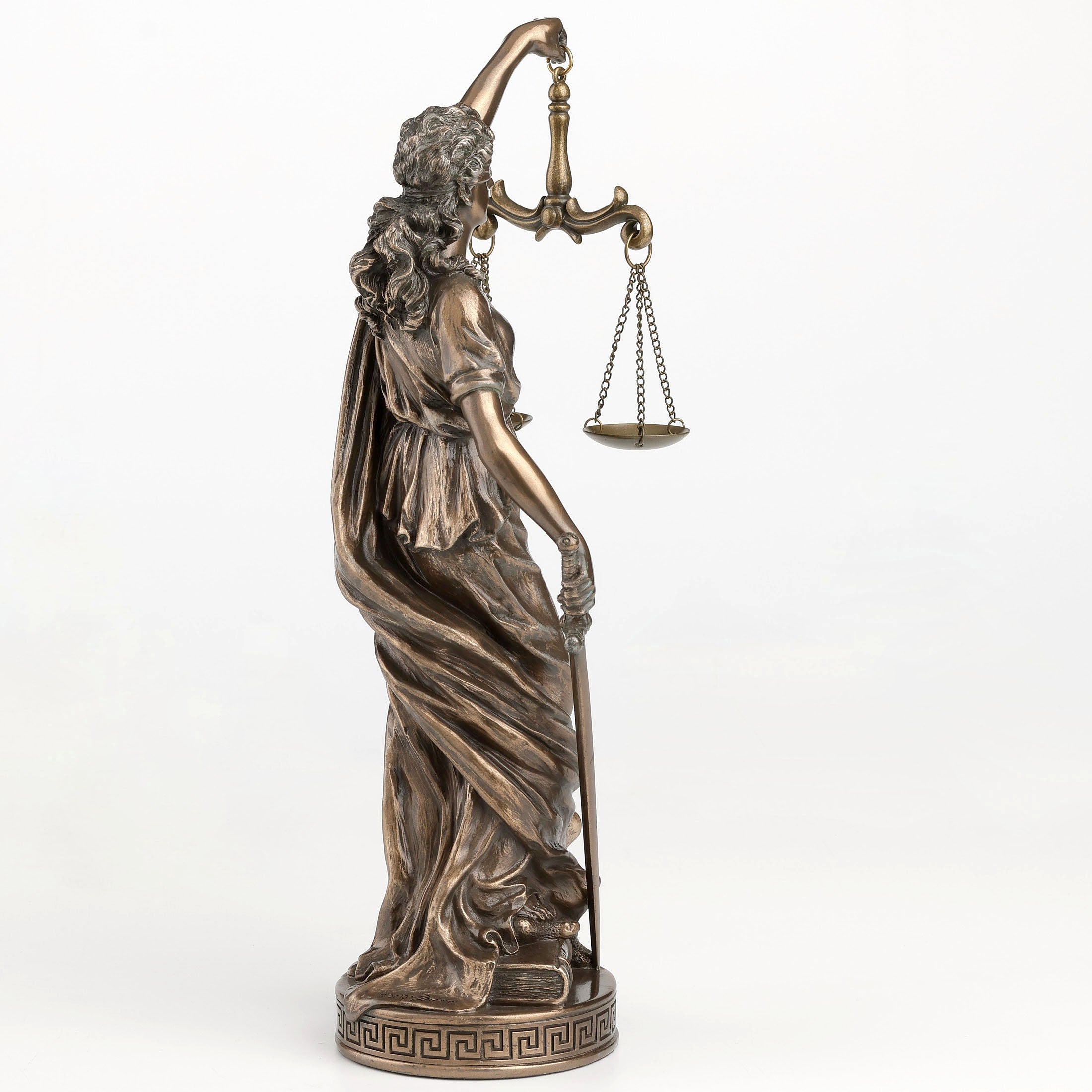 La Justice With Scale In Left Hand