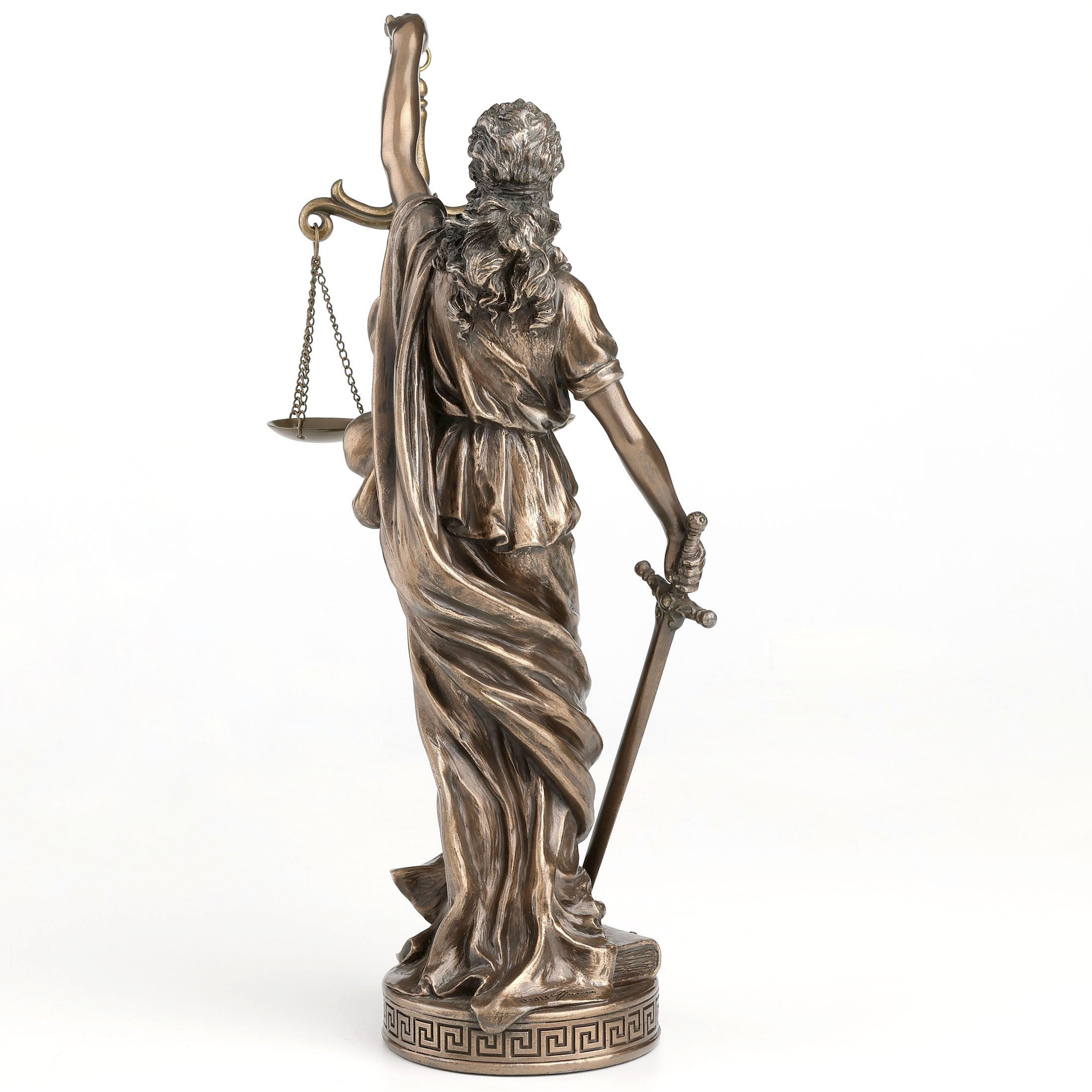 La Justice With Scale In Left Hand