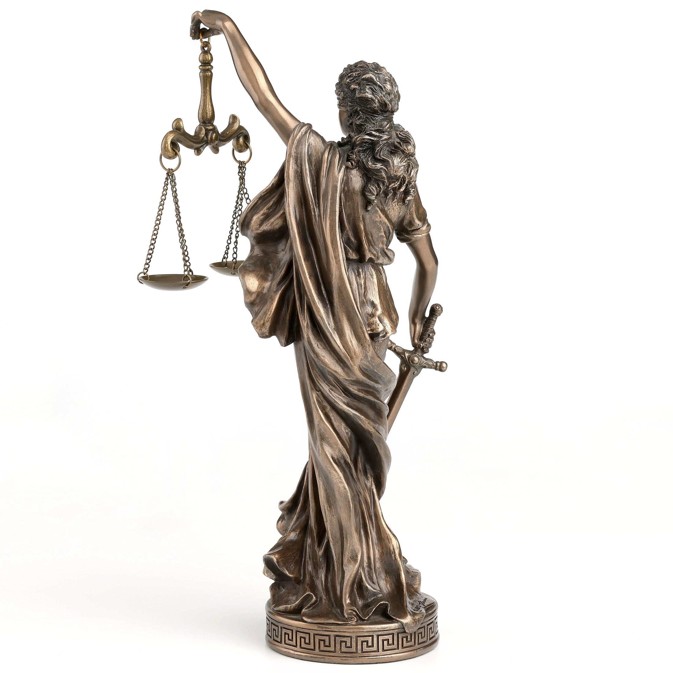 La Justice With Scale In Left Hand