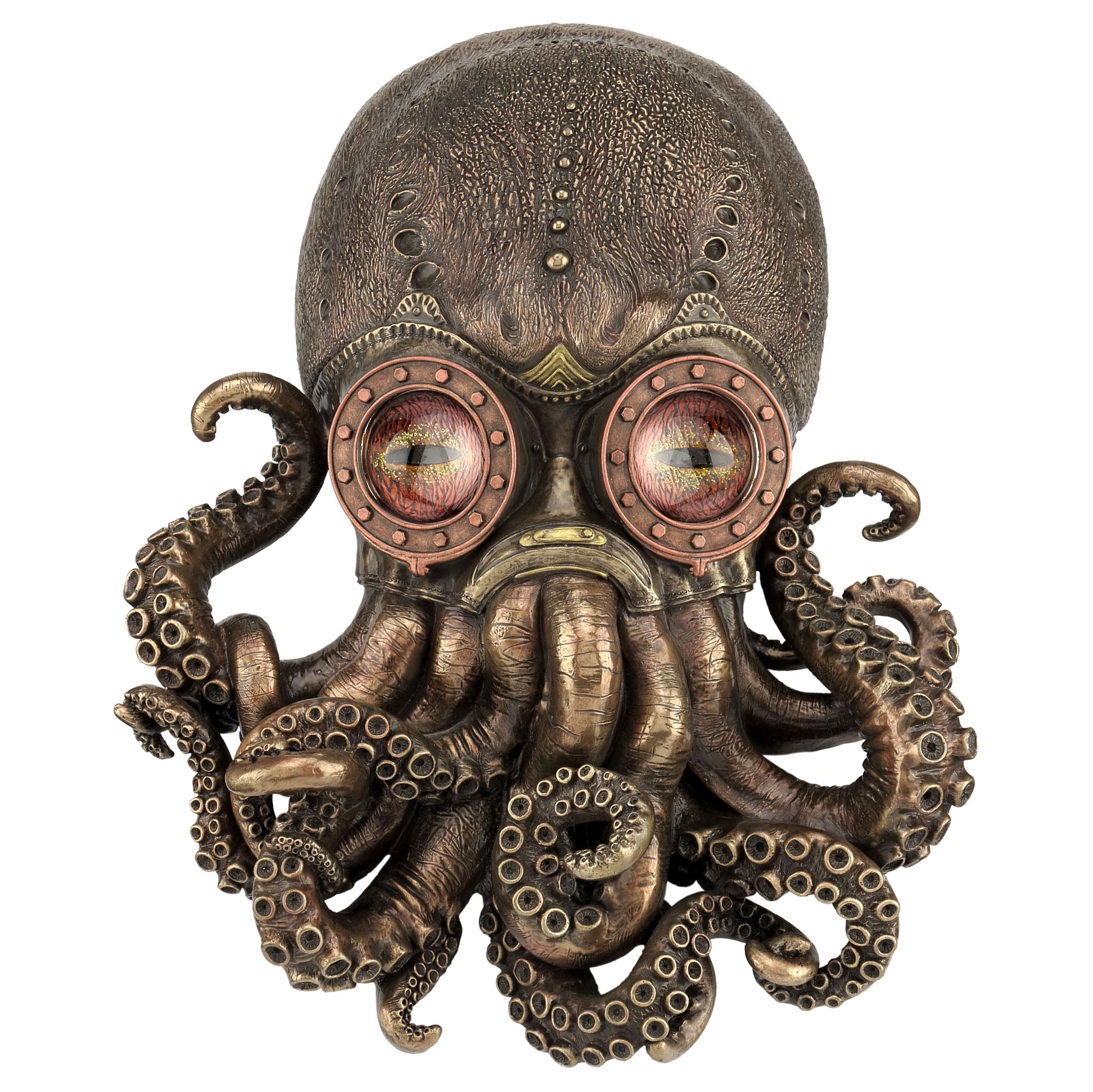Steampunk Octopus Wall Plaque (Mbz+Color)