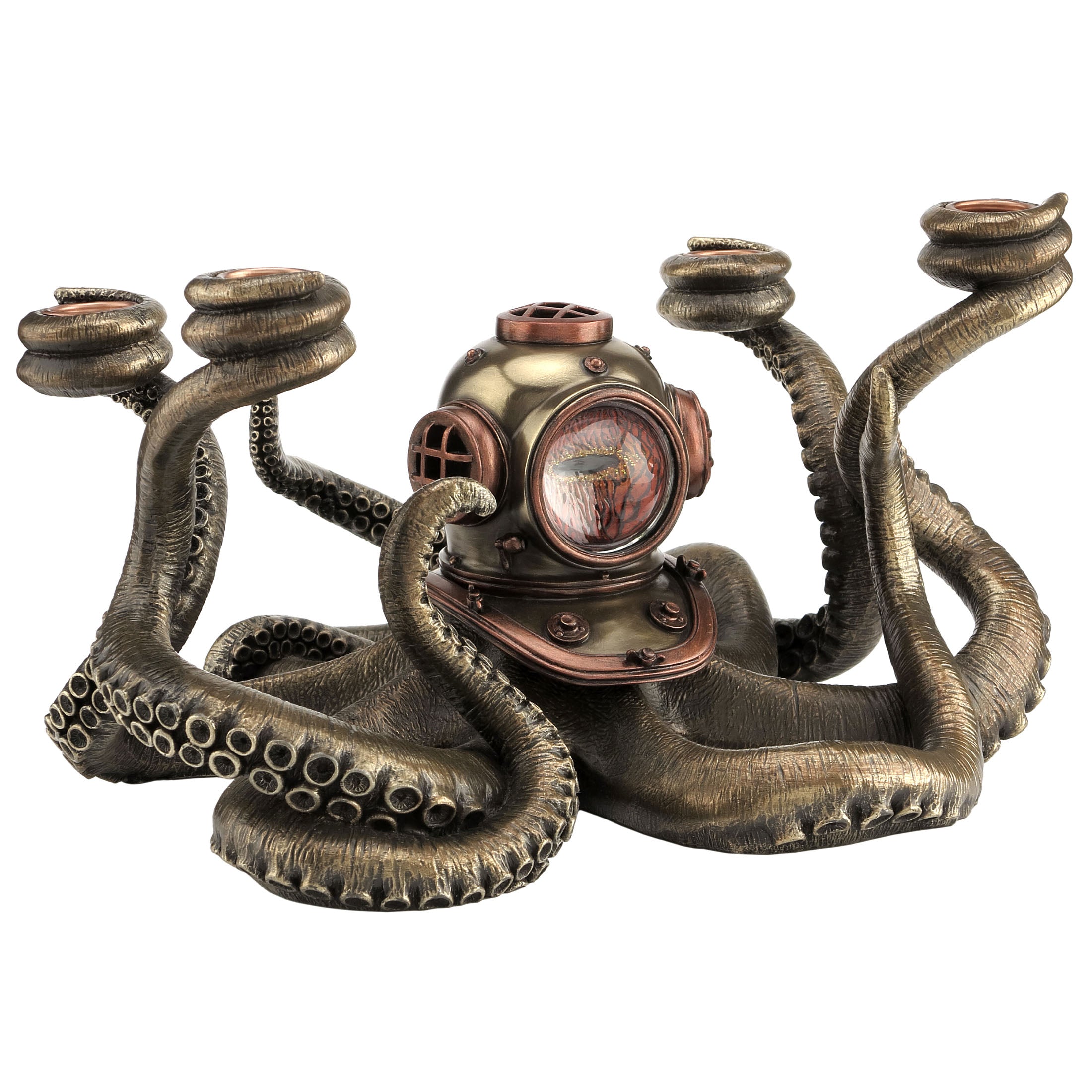 Steampunk Octopus Candelabrum