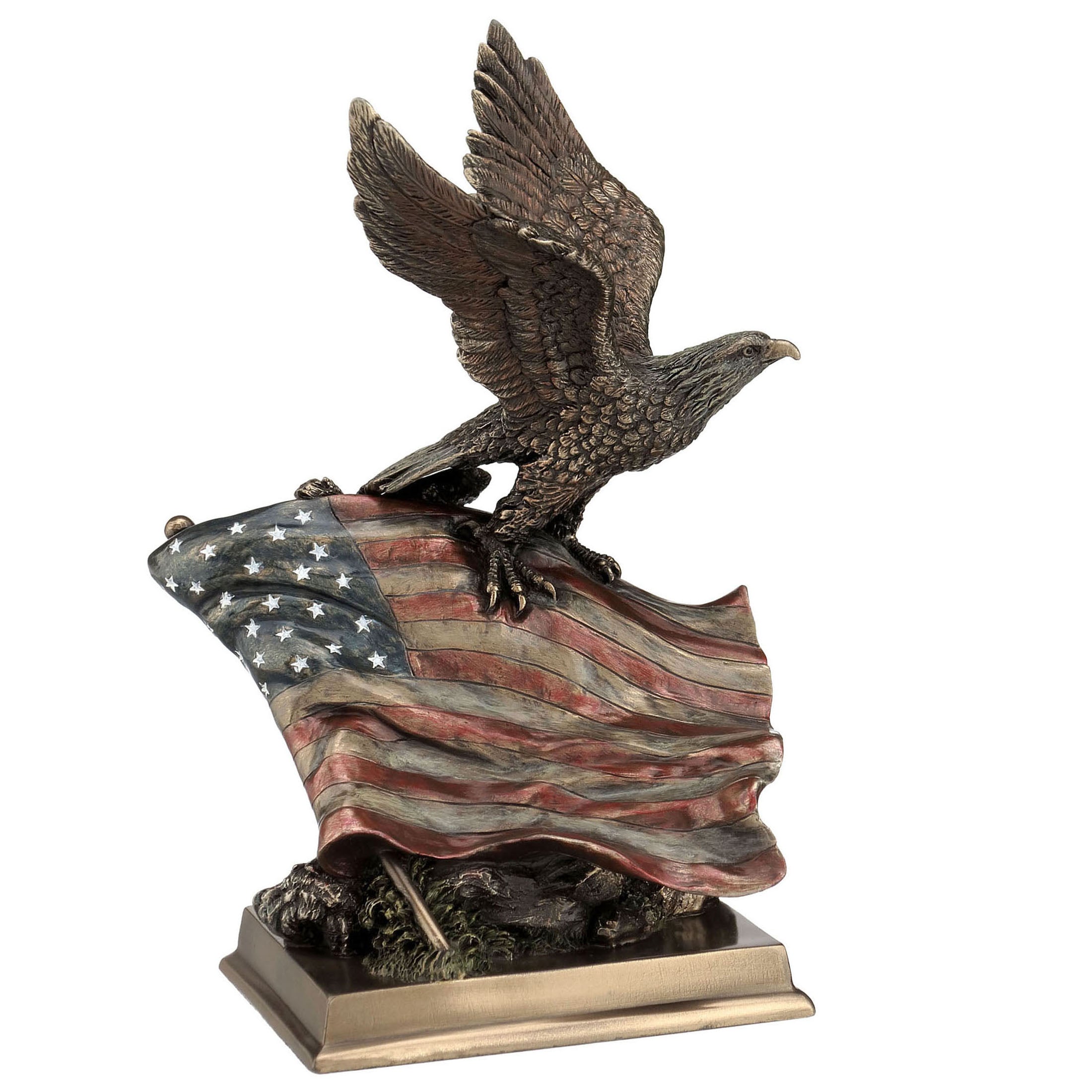 American Pride Bald Eagle Stars and Stripes