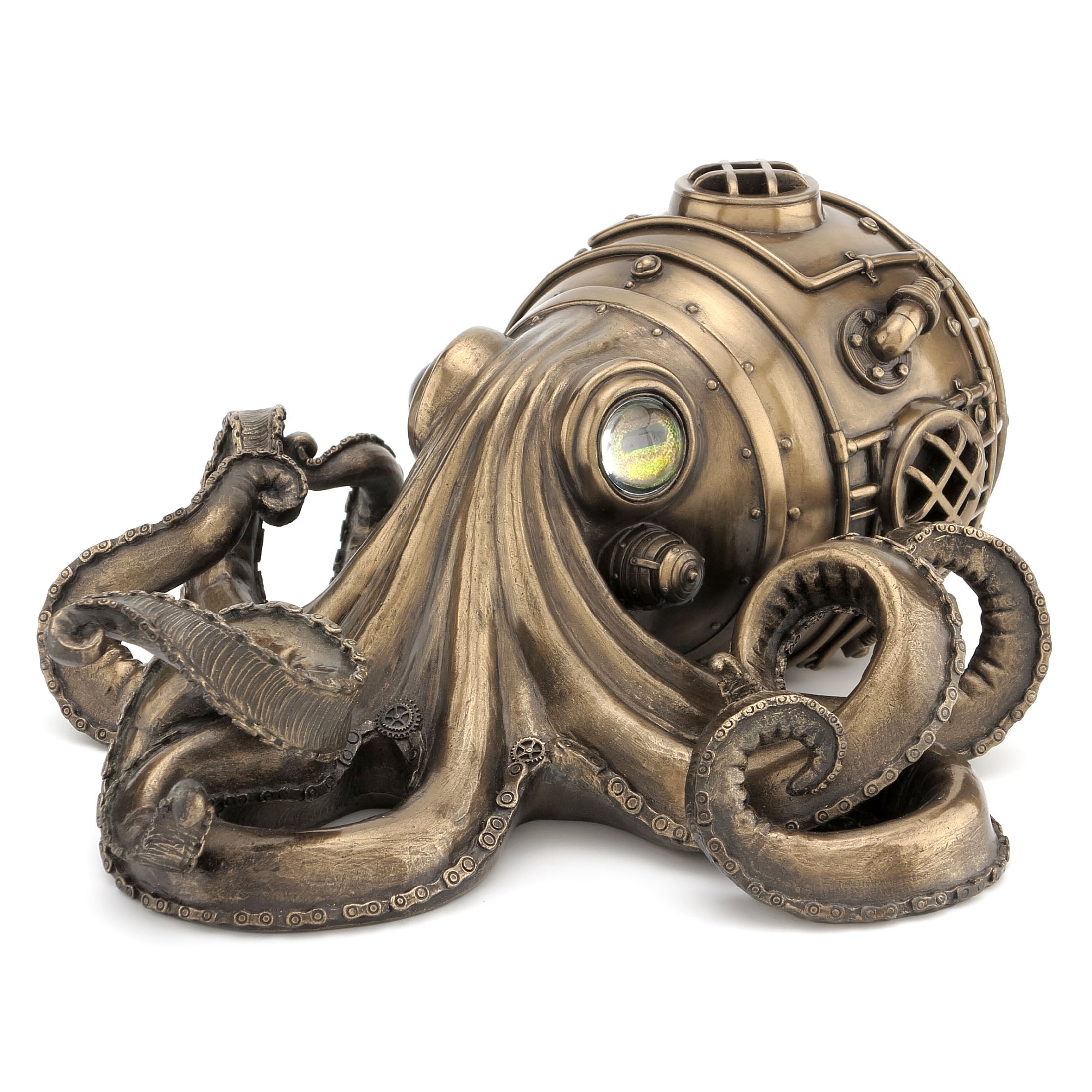 Steampunk Octopus Secret Trinket Box