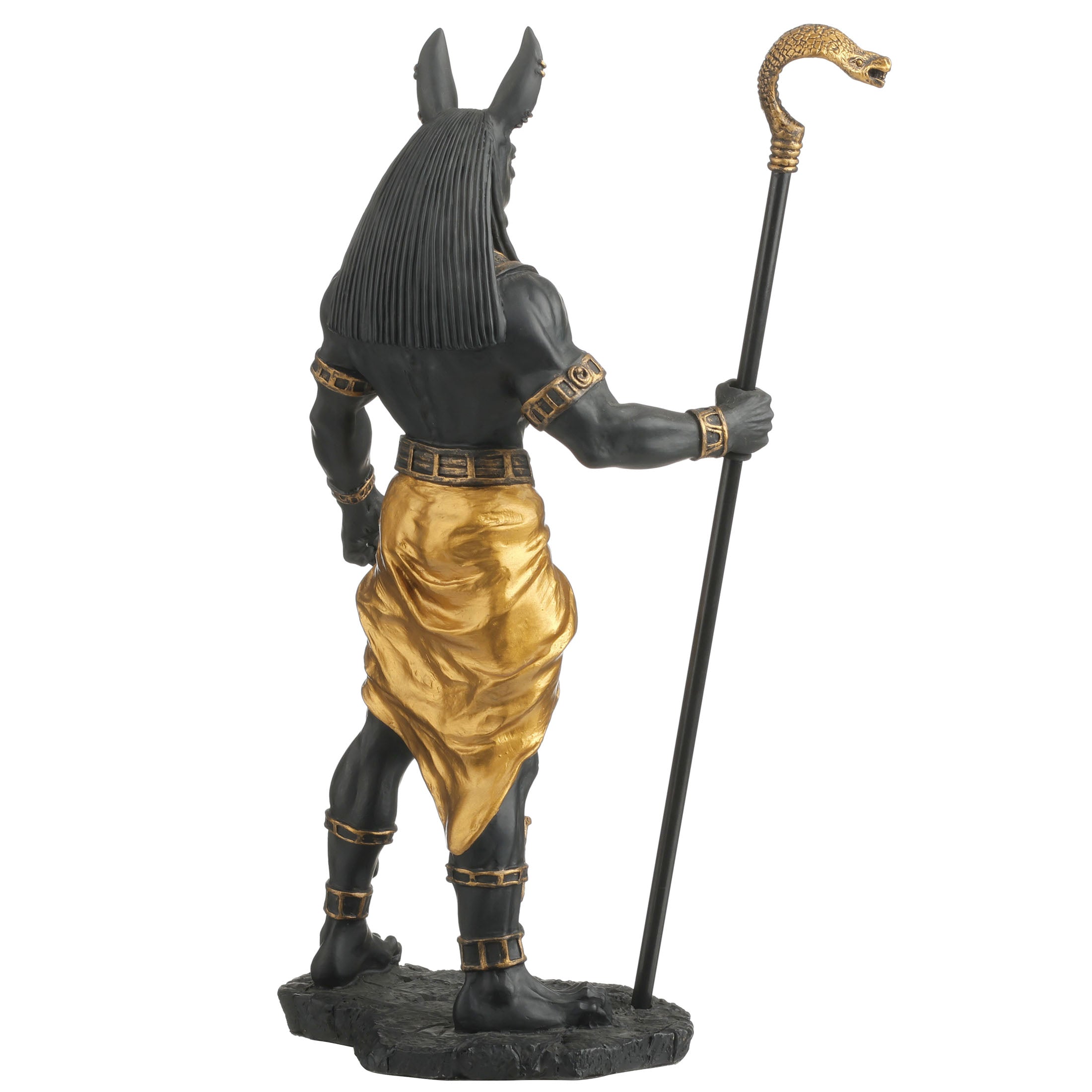 Anubis Holding Cobra Head Scepter