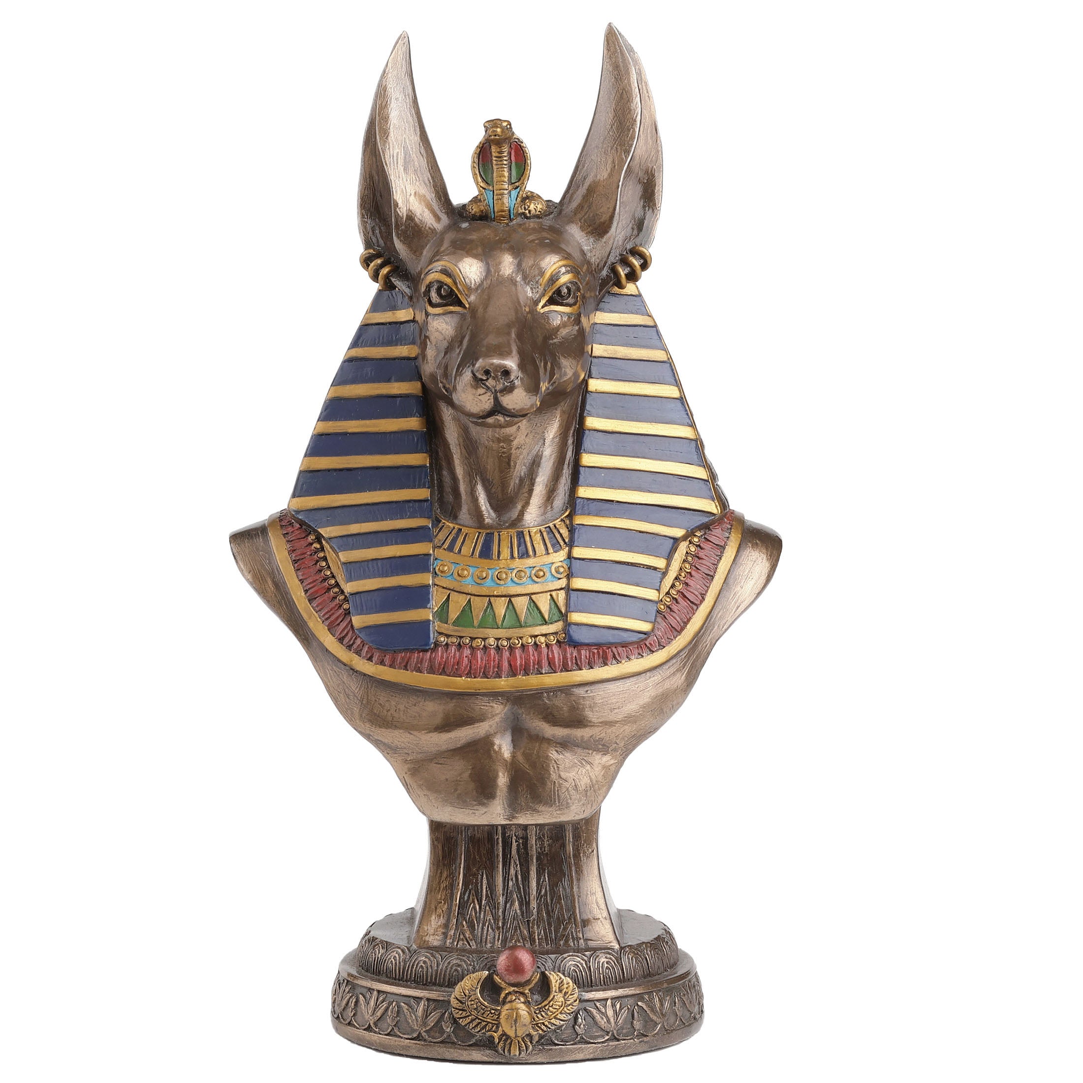 Anubis Bust On Plinth