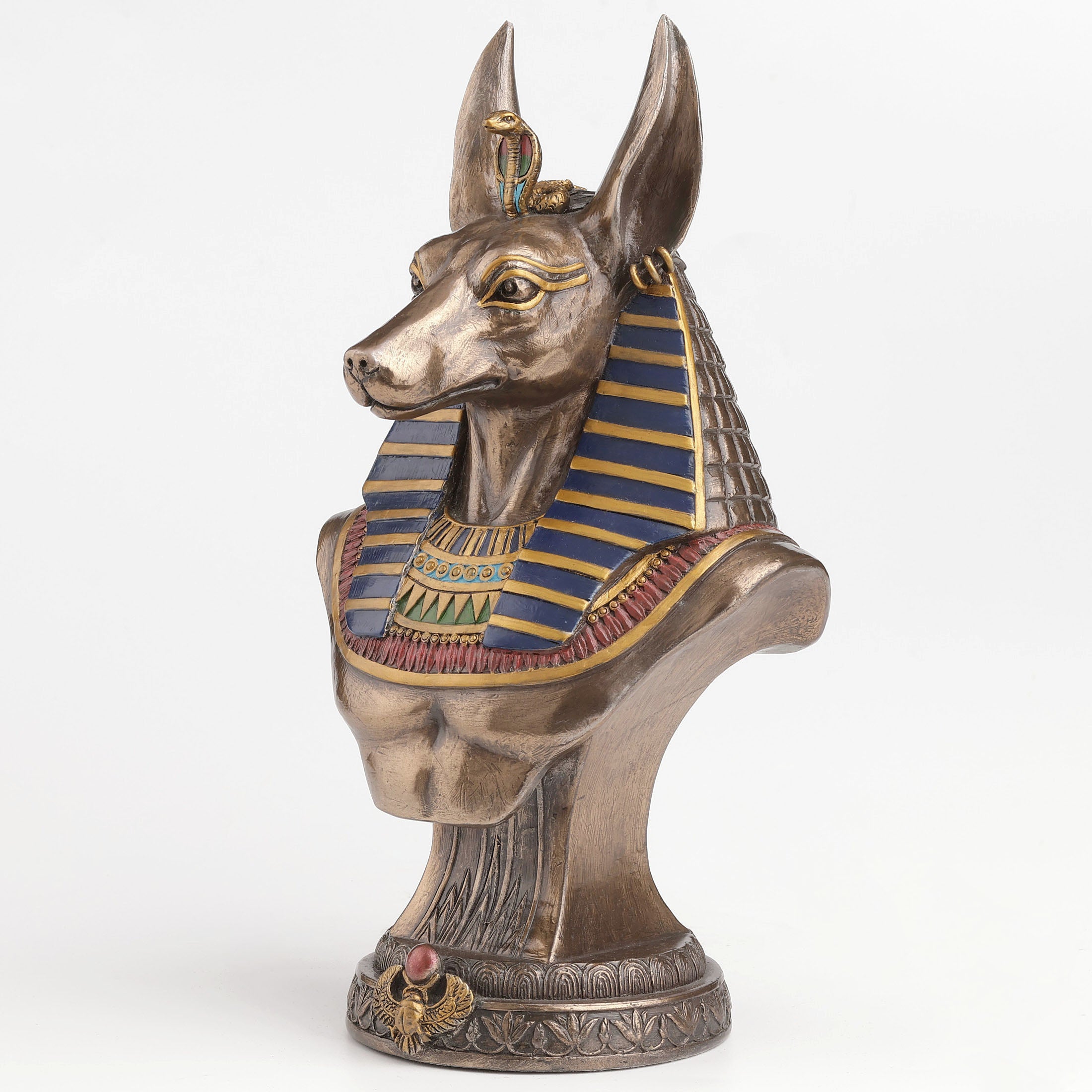 Anubis Bust On Plinth