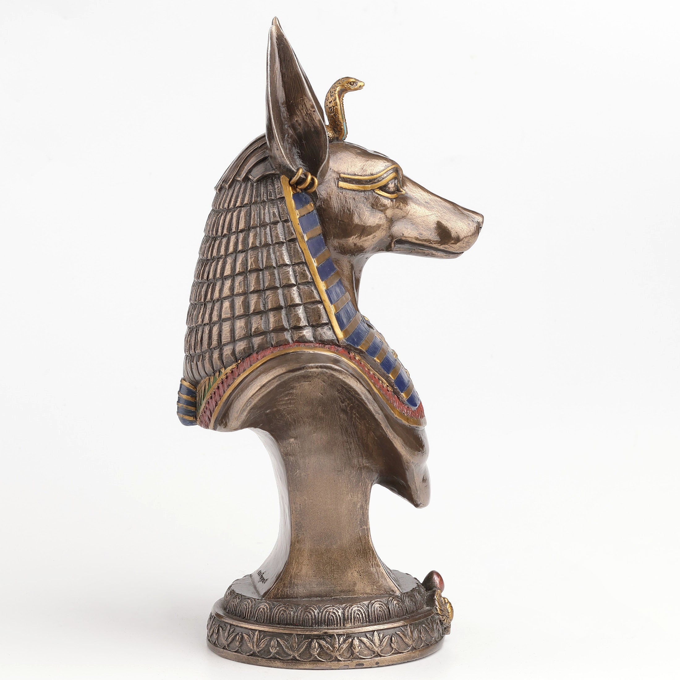Anubis Bust On Plinth