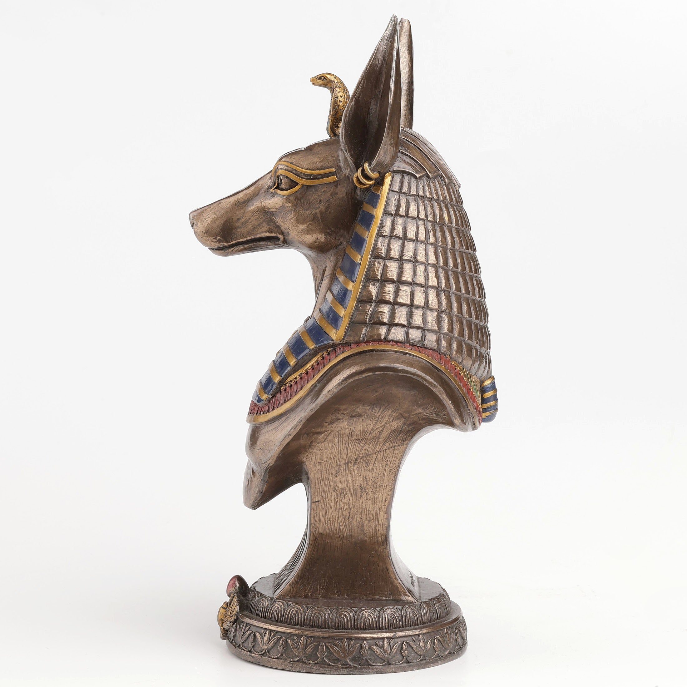 Anubis Bust On Plinth