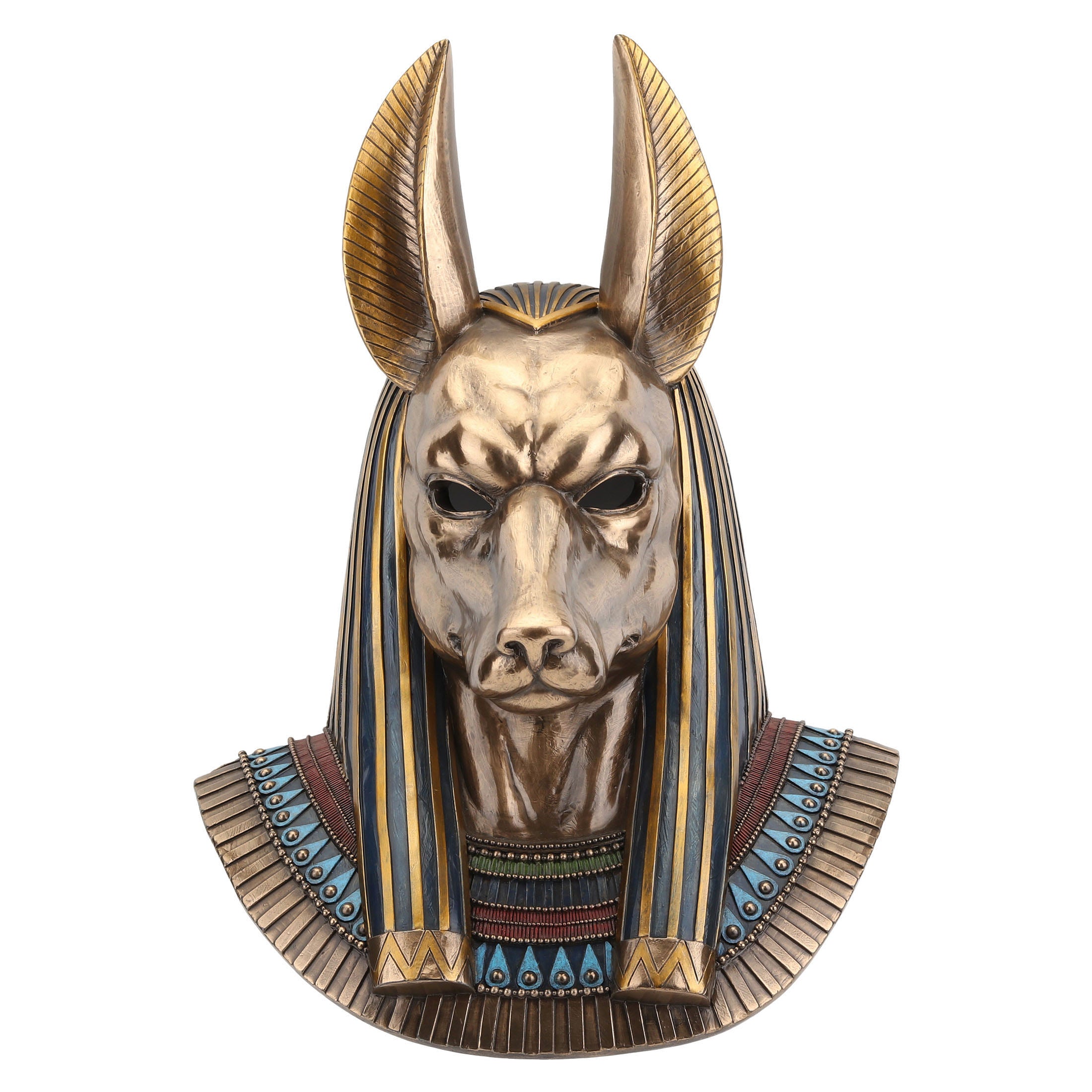 Anubis Bust Wall Plaque