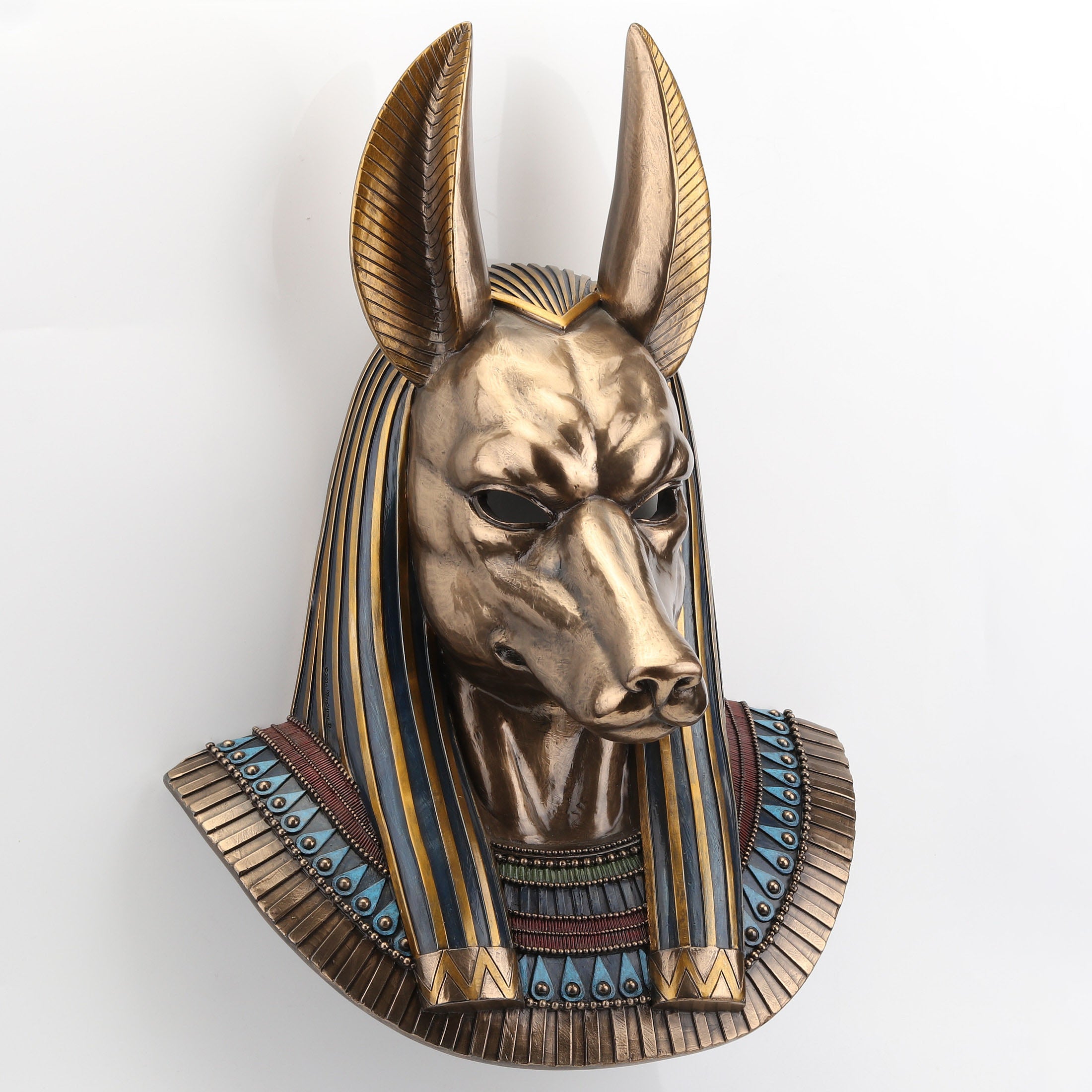 Anubis Bust Wall Plaque