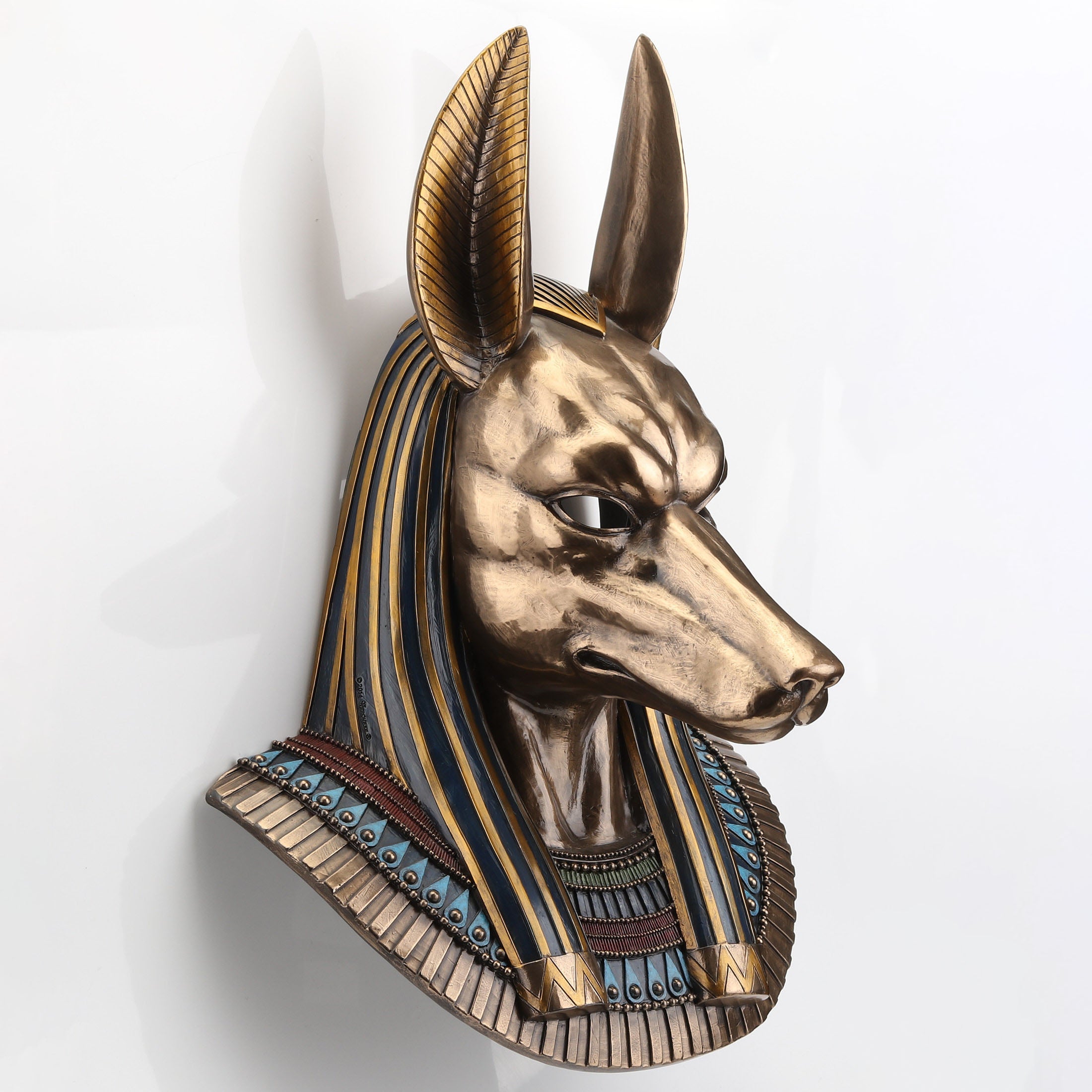 Anubis Bust Wall Plaque