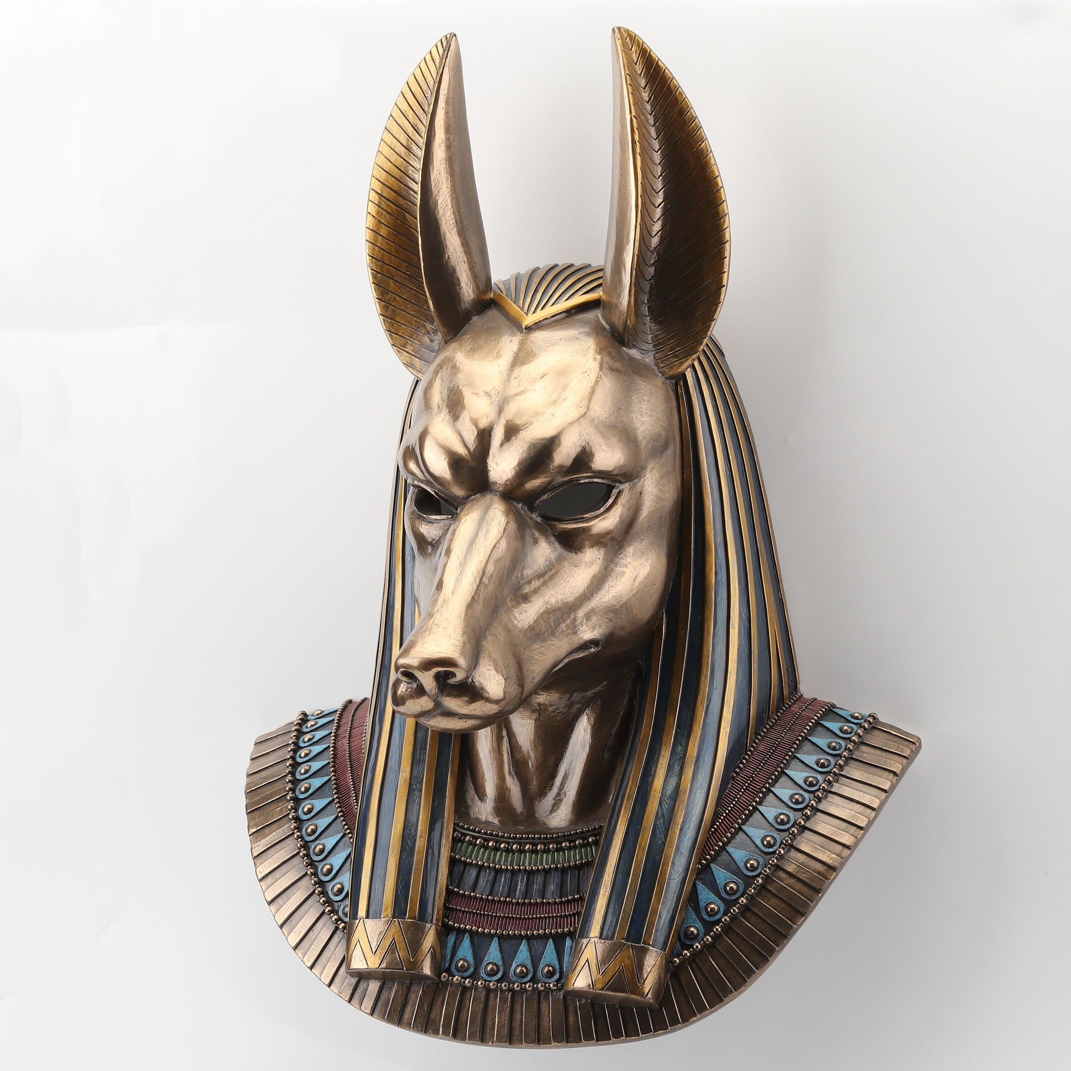 Anubis Bust Wall Plaque