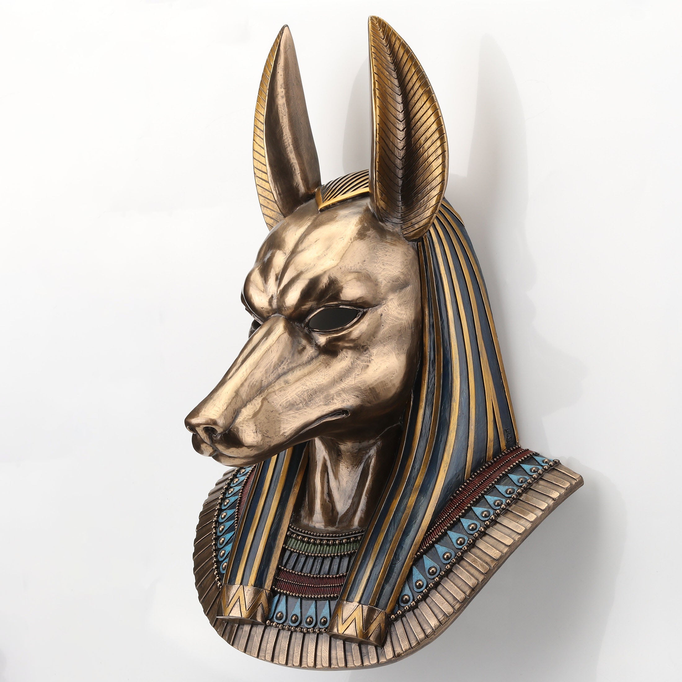 Anubis Bust Wall Plaque