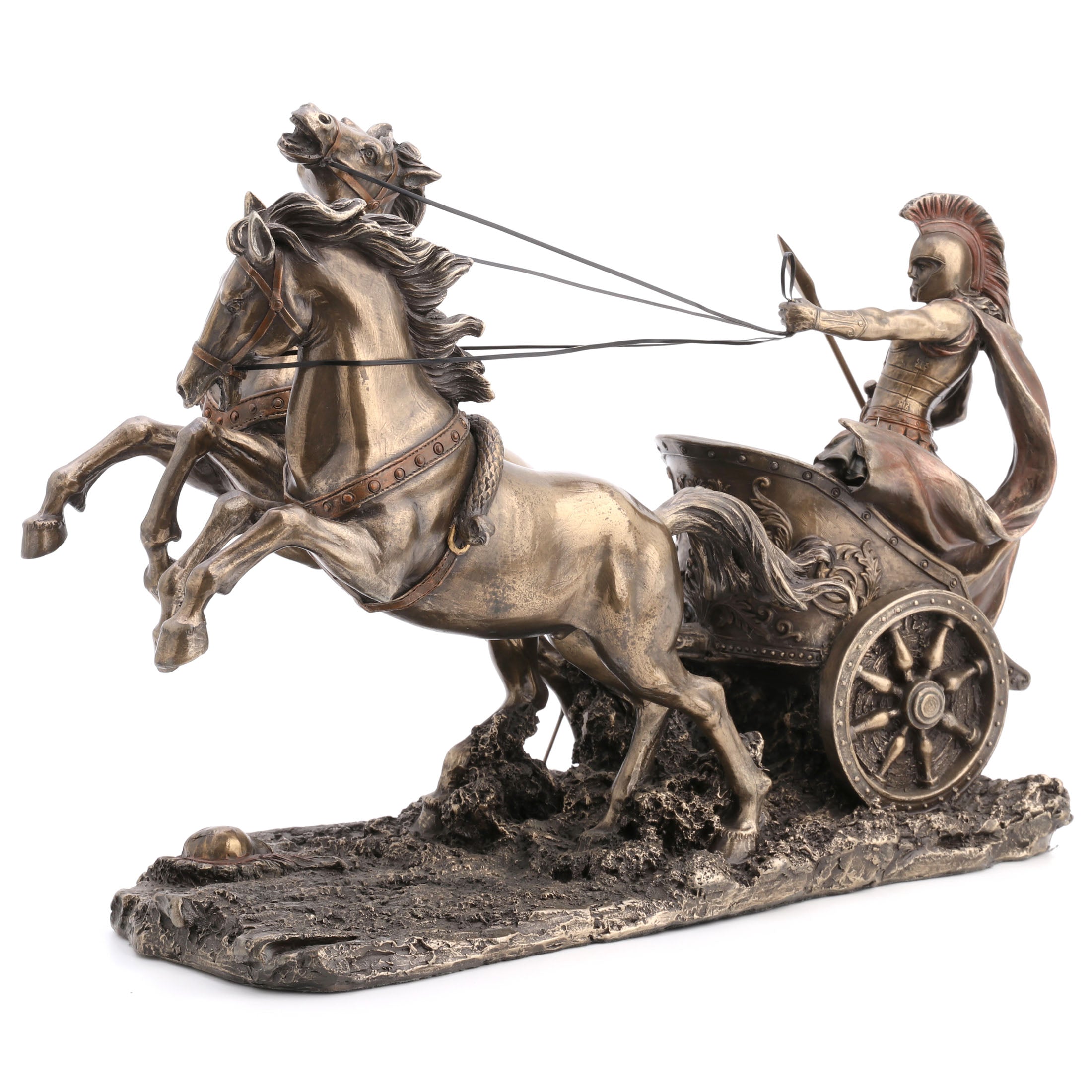 Achilles On Two Horse Chariot