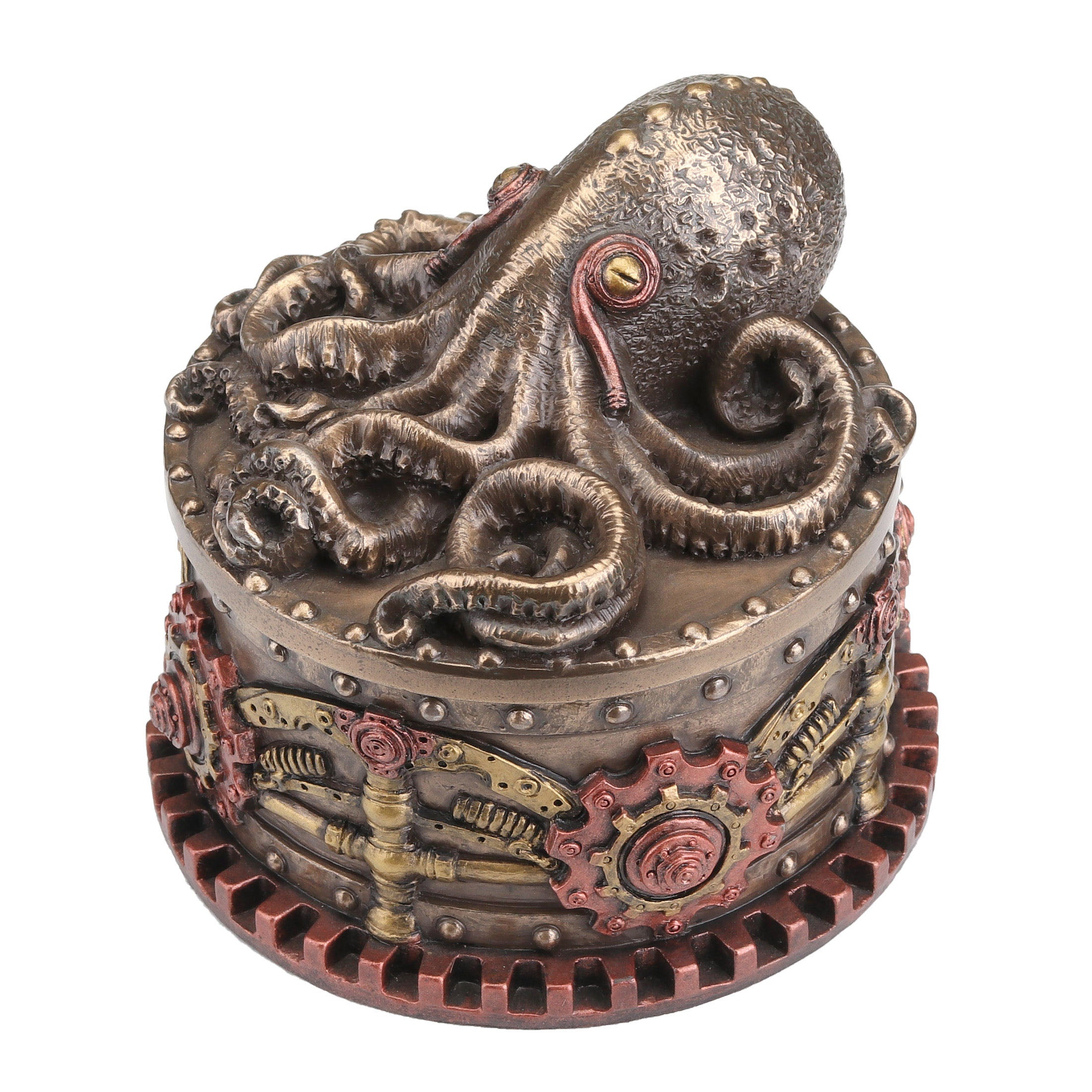 Steampunk Octopus Trinket Box