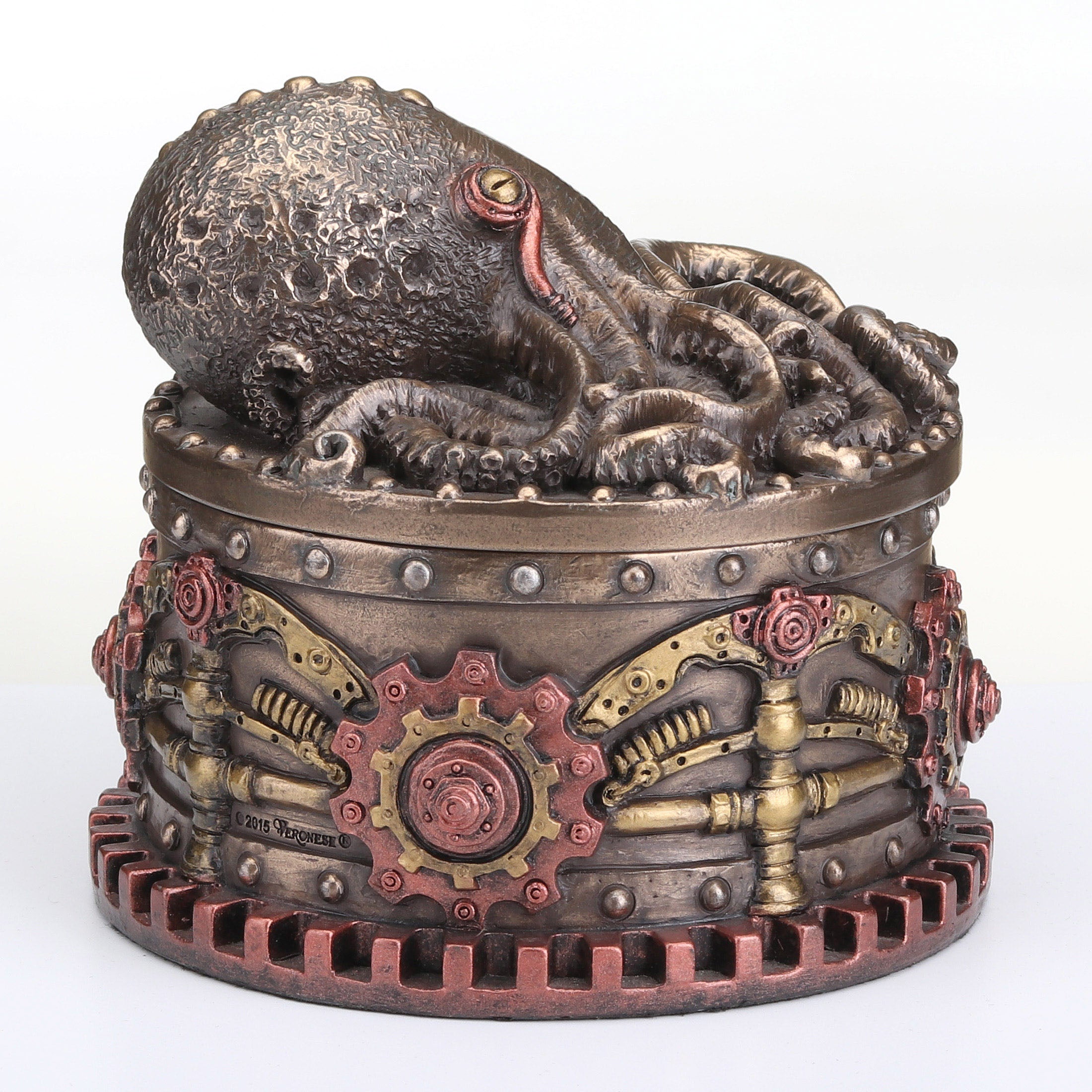 Steampunk Octopus Trinket Box
