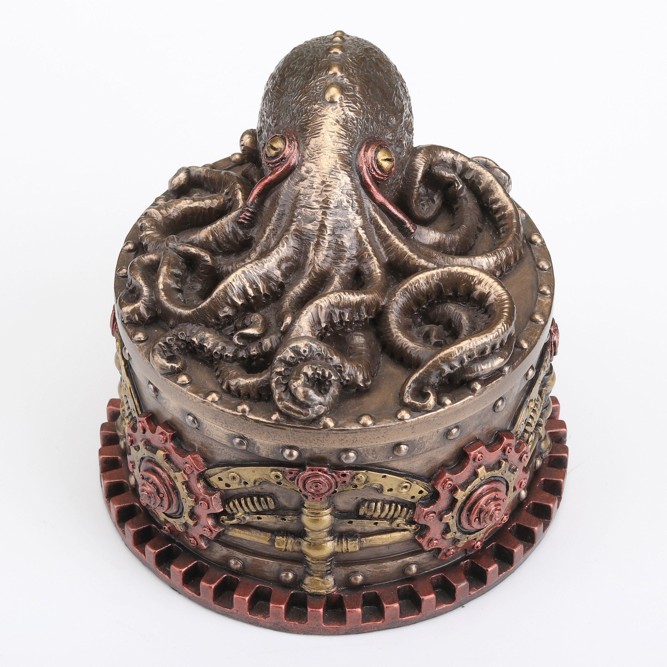 Steampunk Octopus Trinket Box