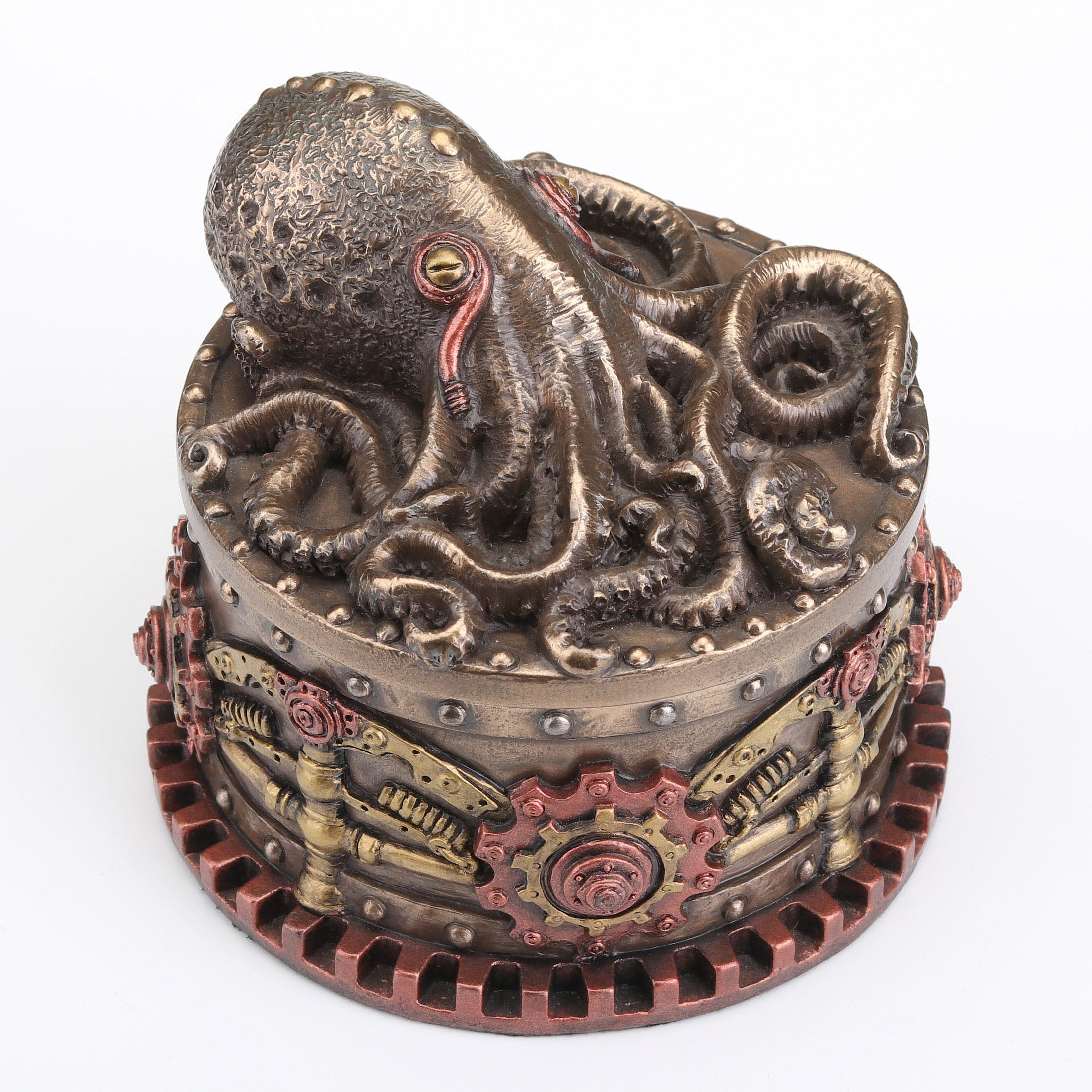 Steampunk Octopus Trinket Box