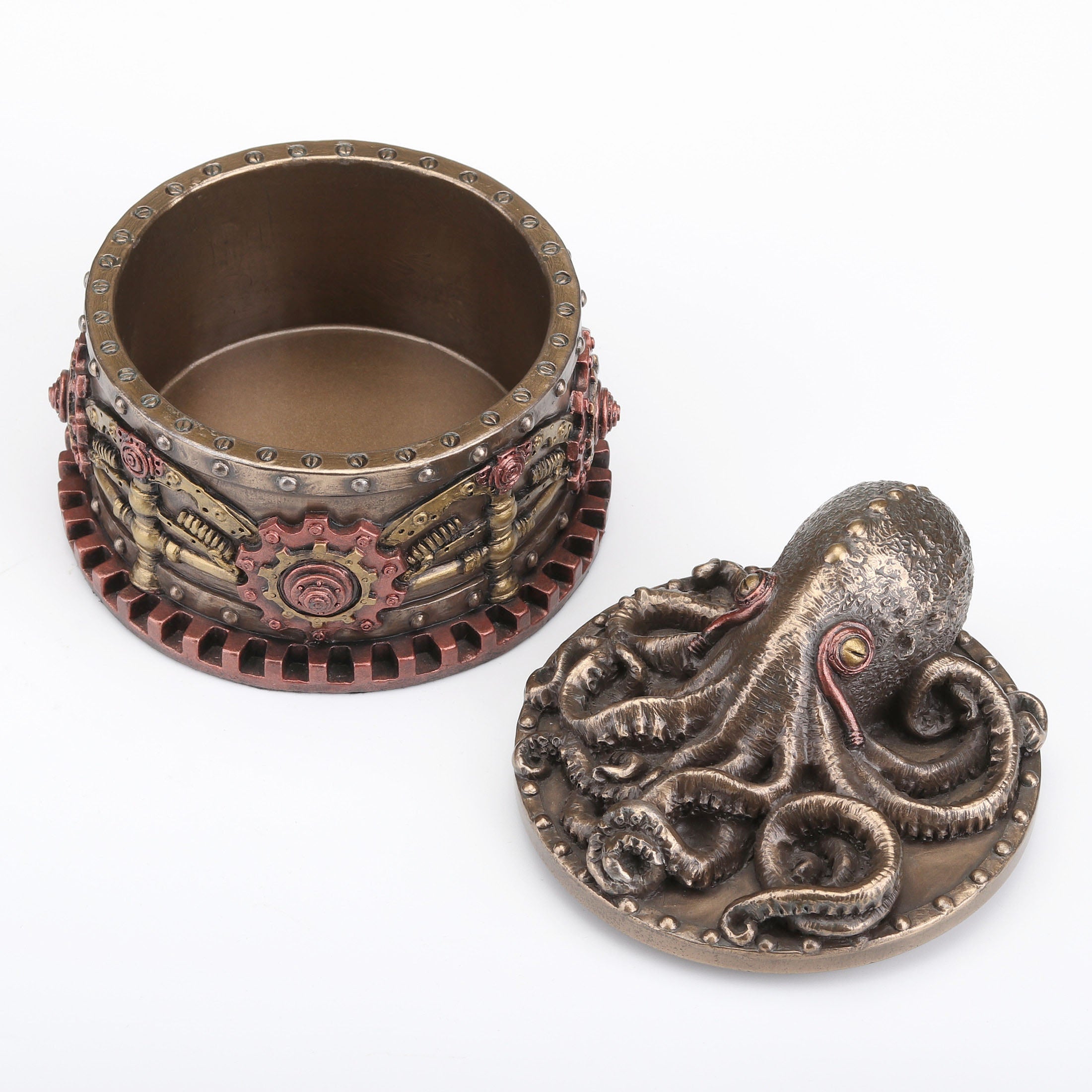 Steampunk Octopus Trinket Box