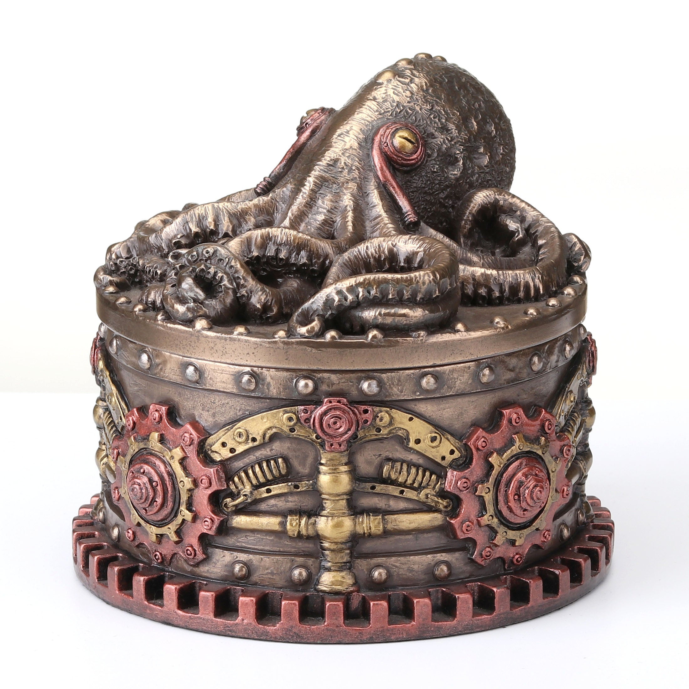 Steampunk Octopus Trinket Box