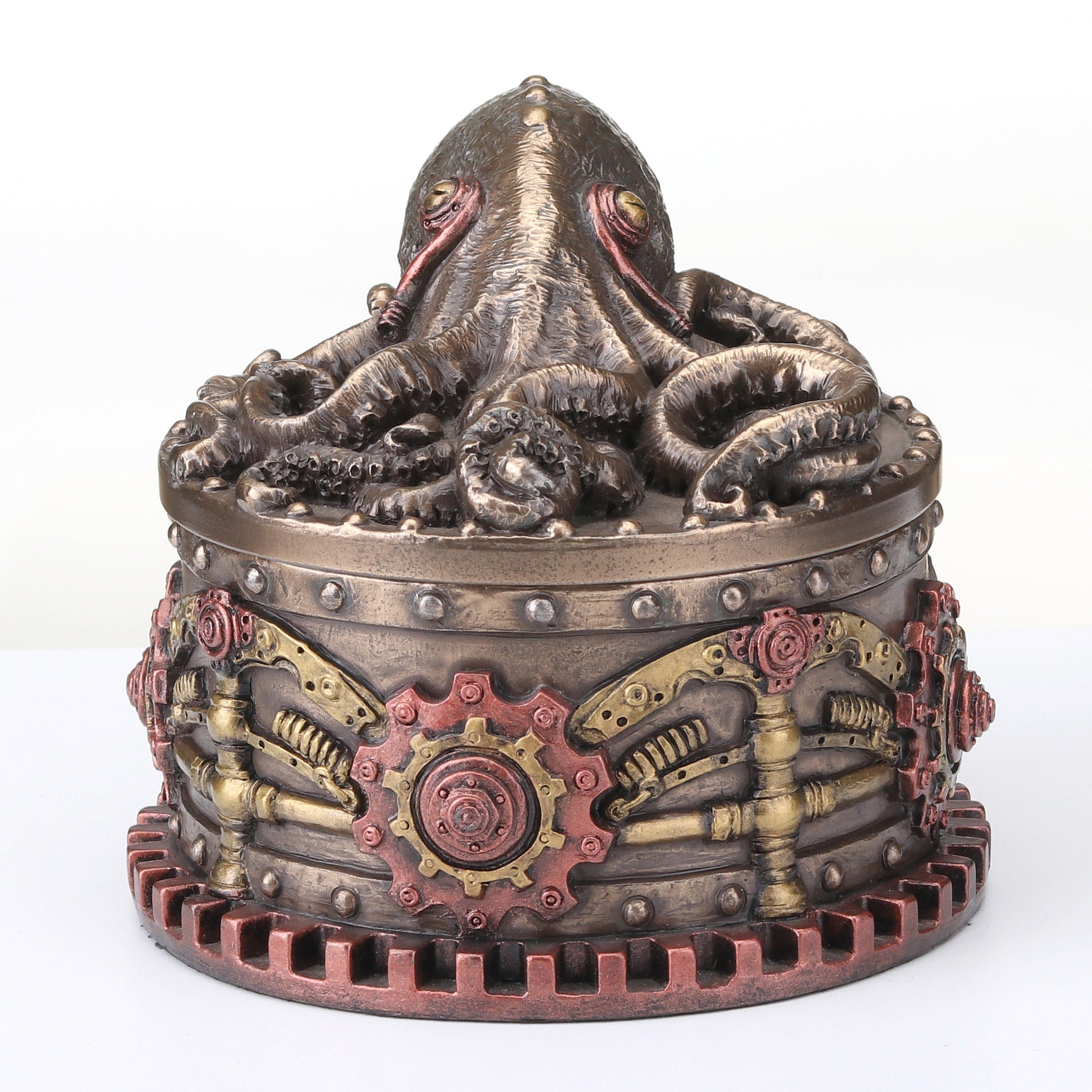 Steampunk Octopus Trinket Box