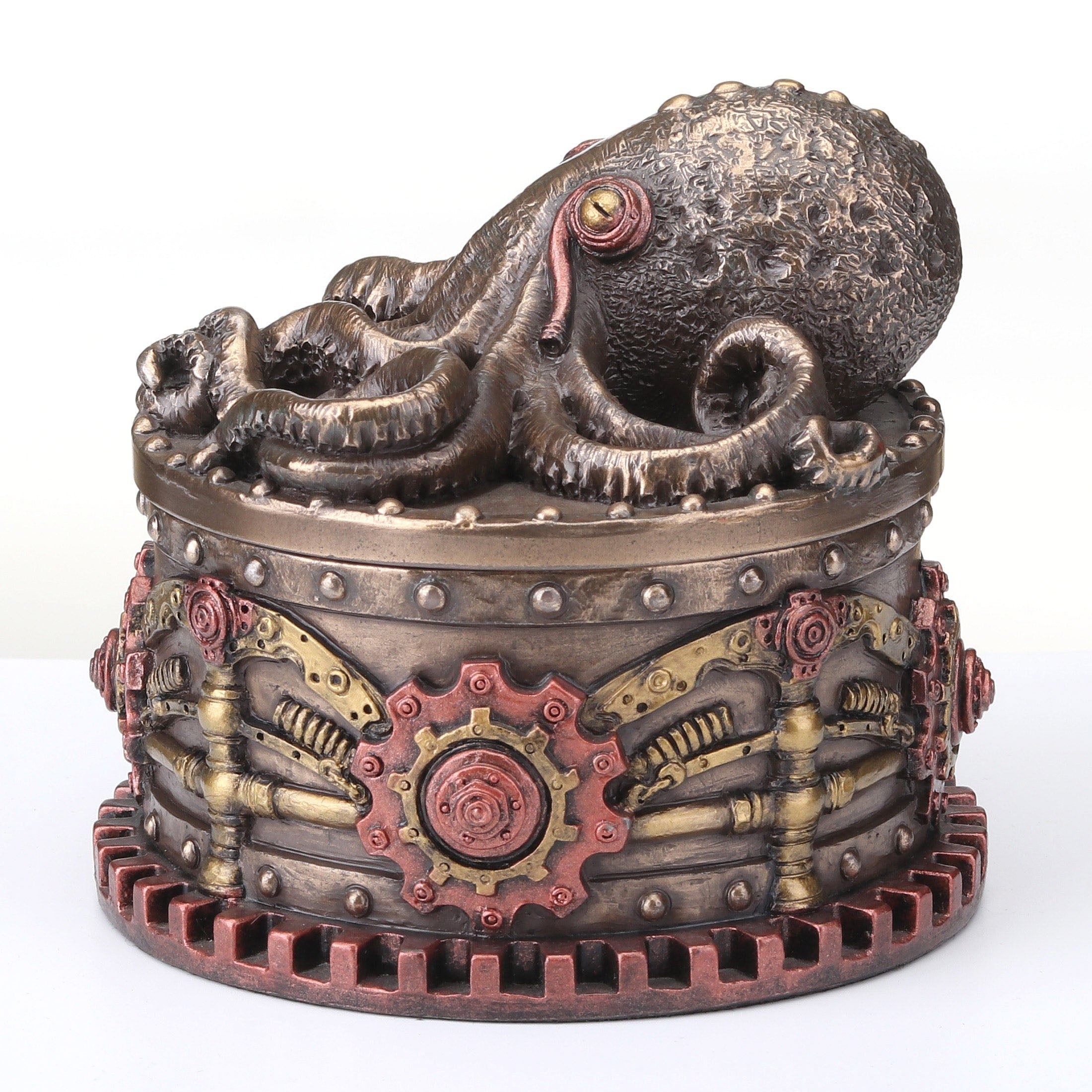 Steampunk Octopus Trinket Box
