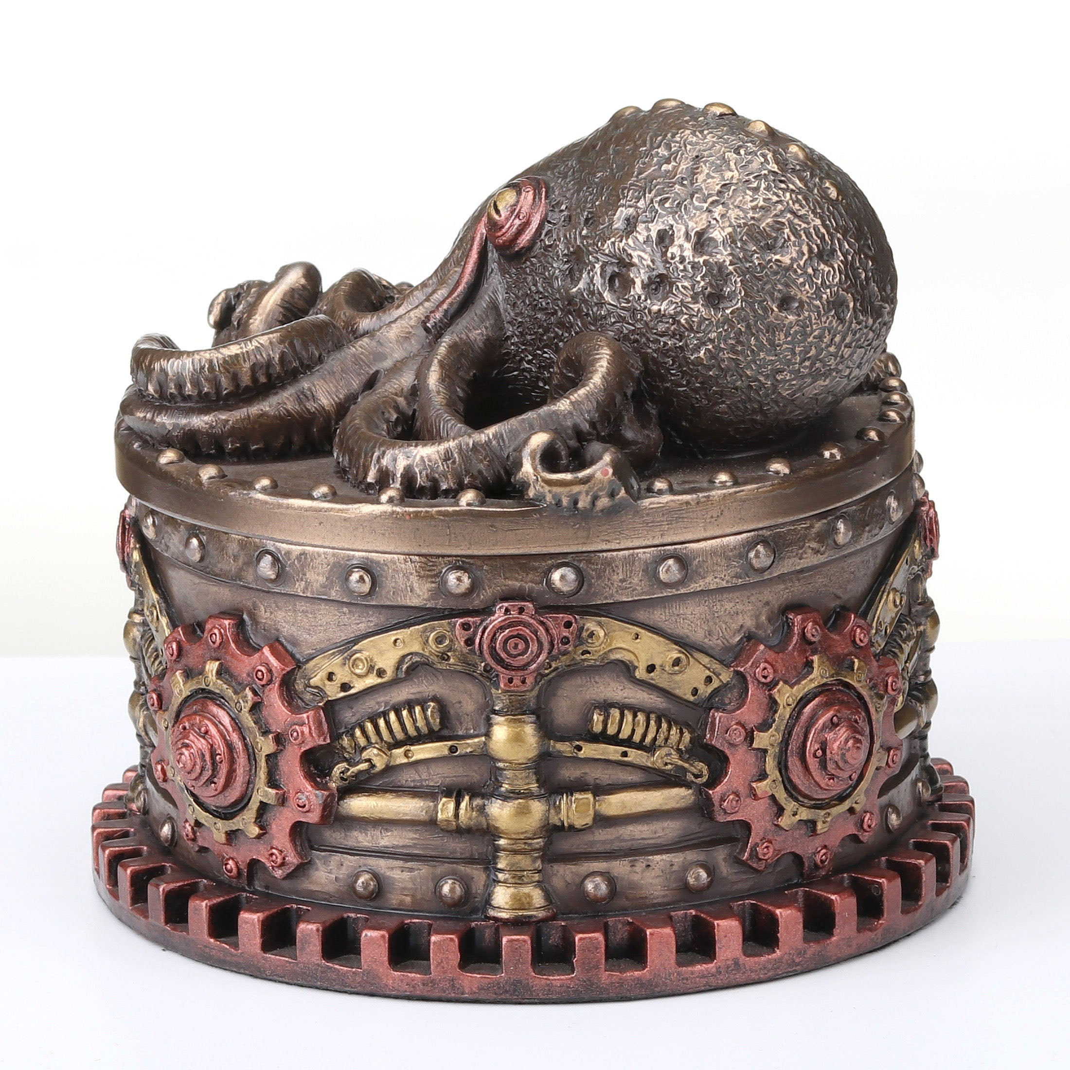 Steampunk Octopus Trinket Box