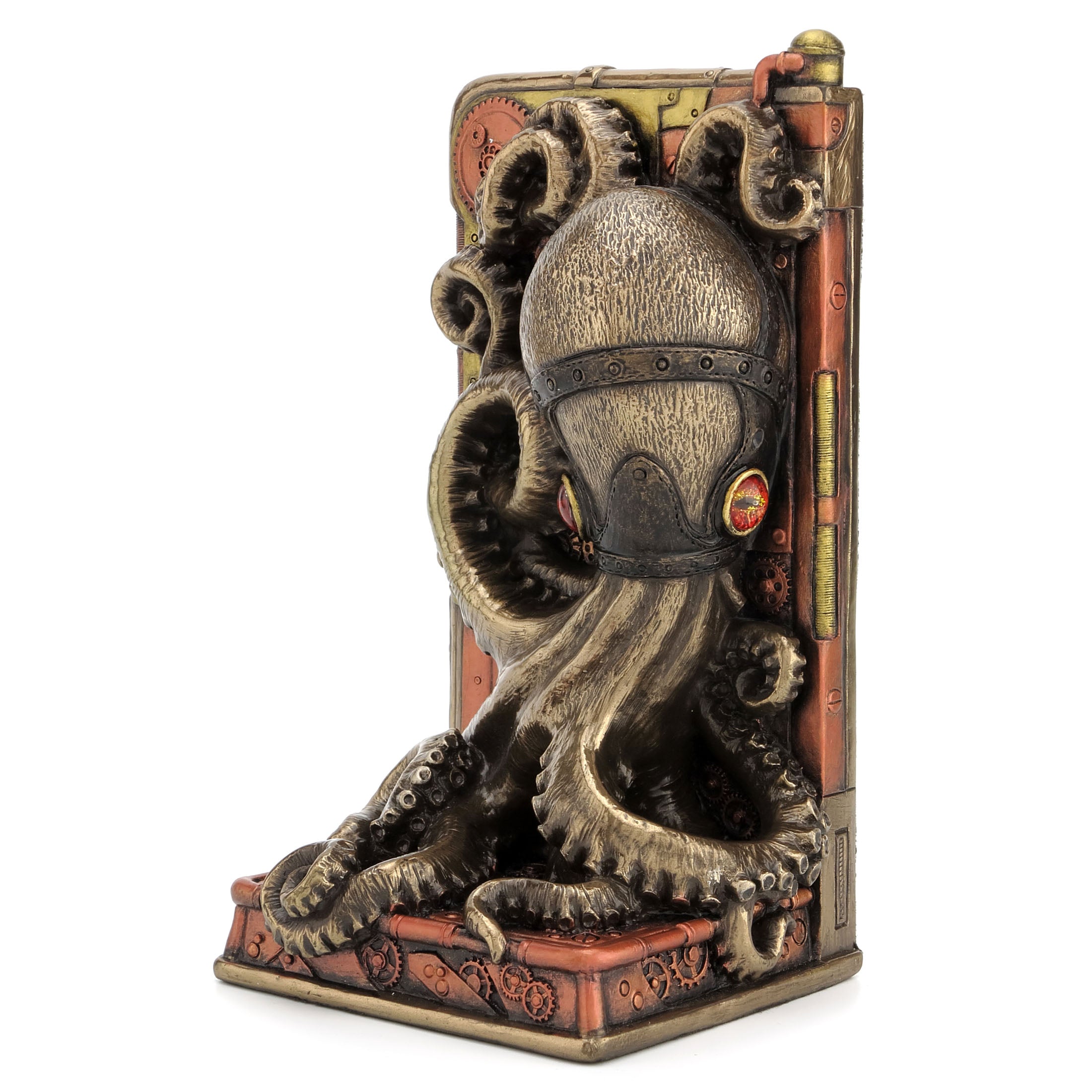 Steampunk Octopus Bookend (Single Bookend)