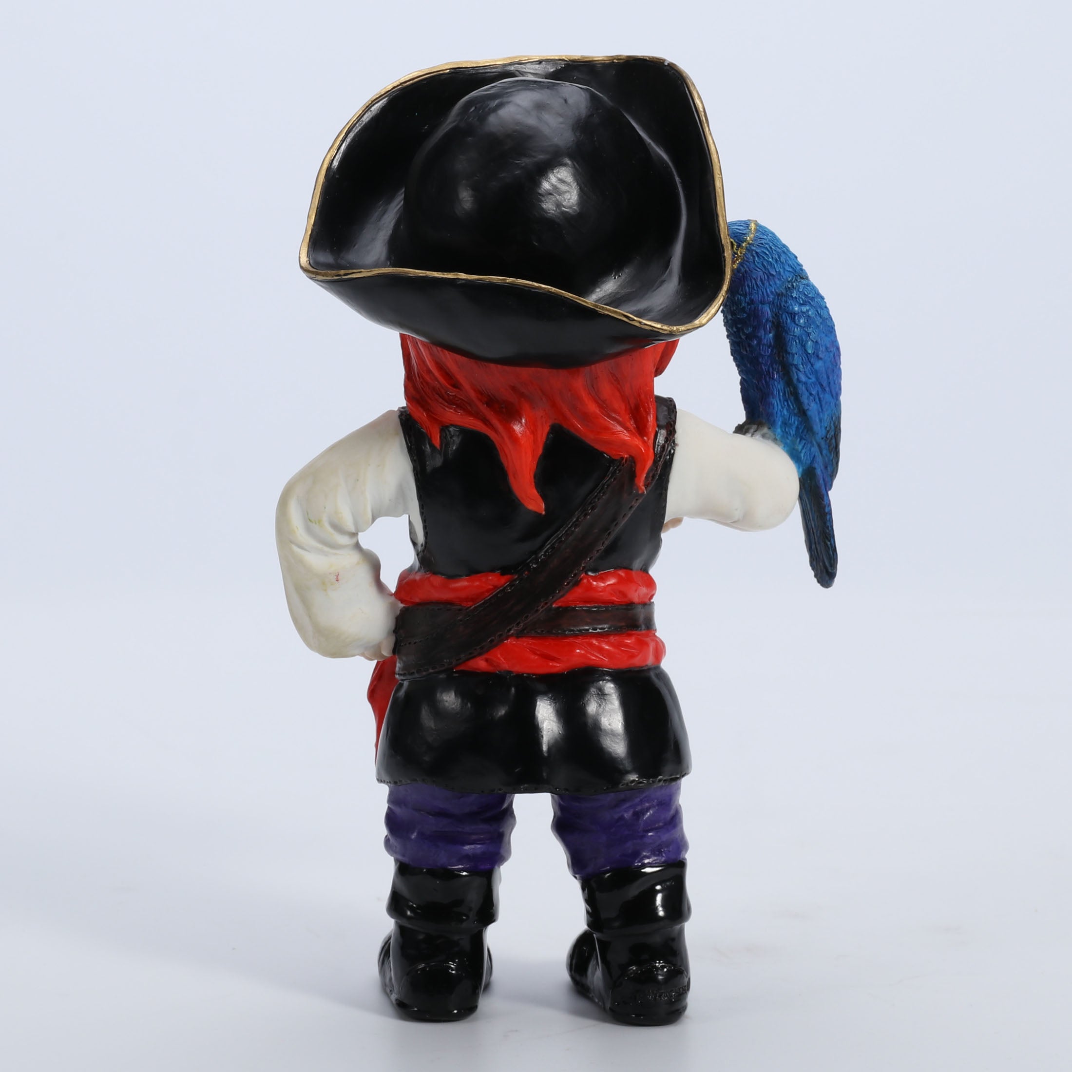 Cosplay Kids Pirate Captain With Eye Patch And Parakeet