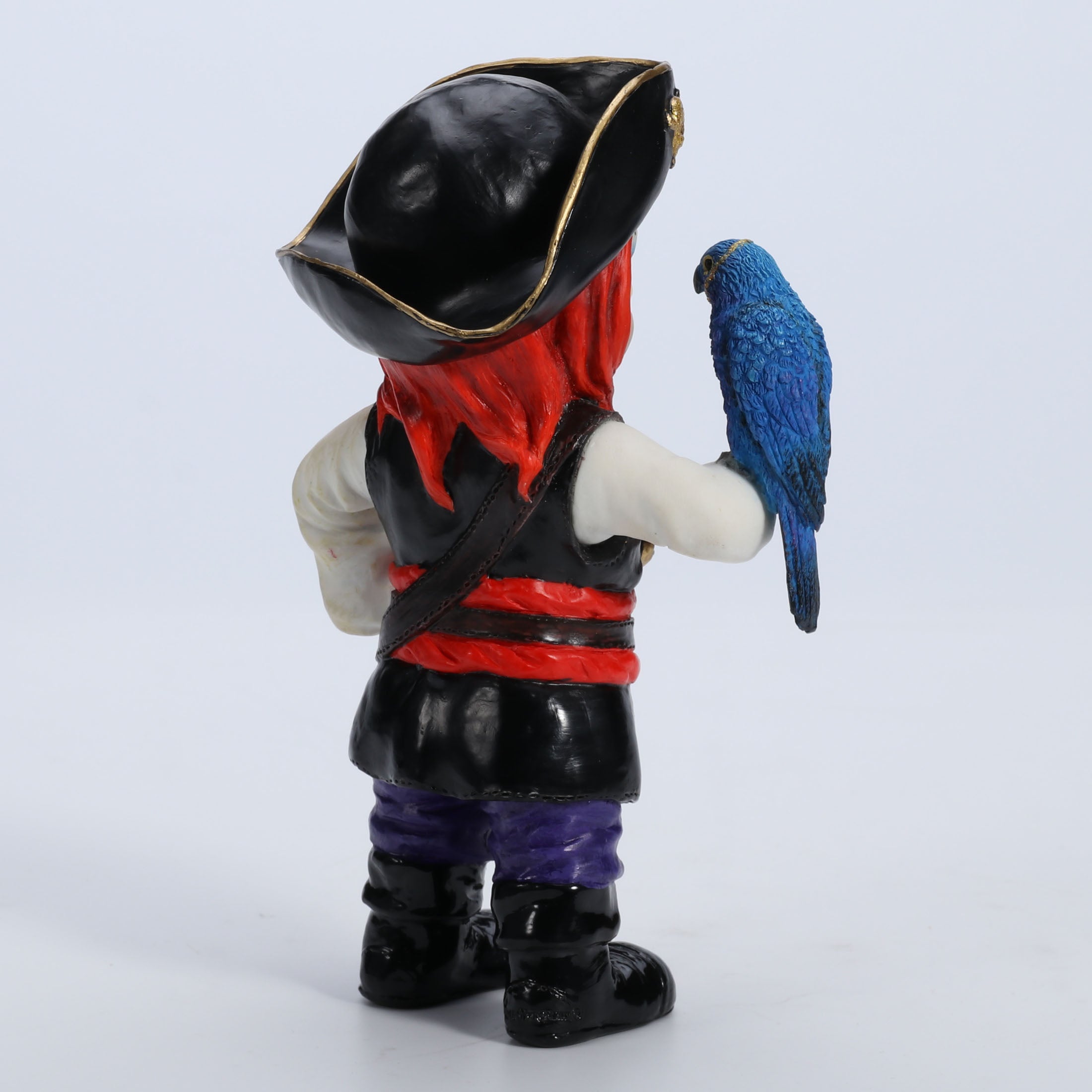 Cosplay Kids Pirate Captain With Eye Patch And Parakeet