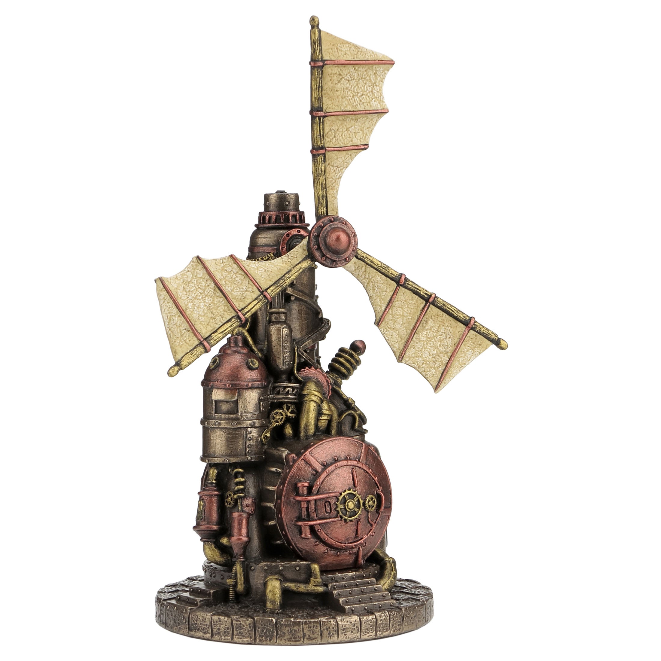 Steampunk Windmill Secret Trinket Box