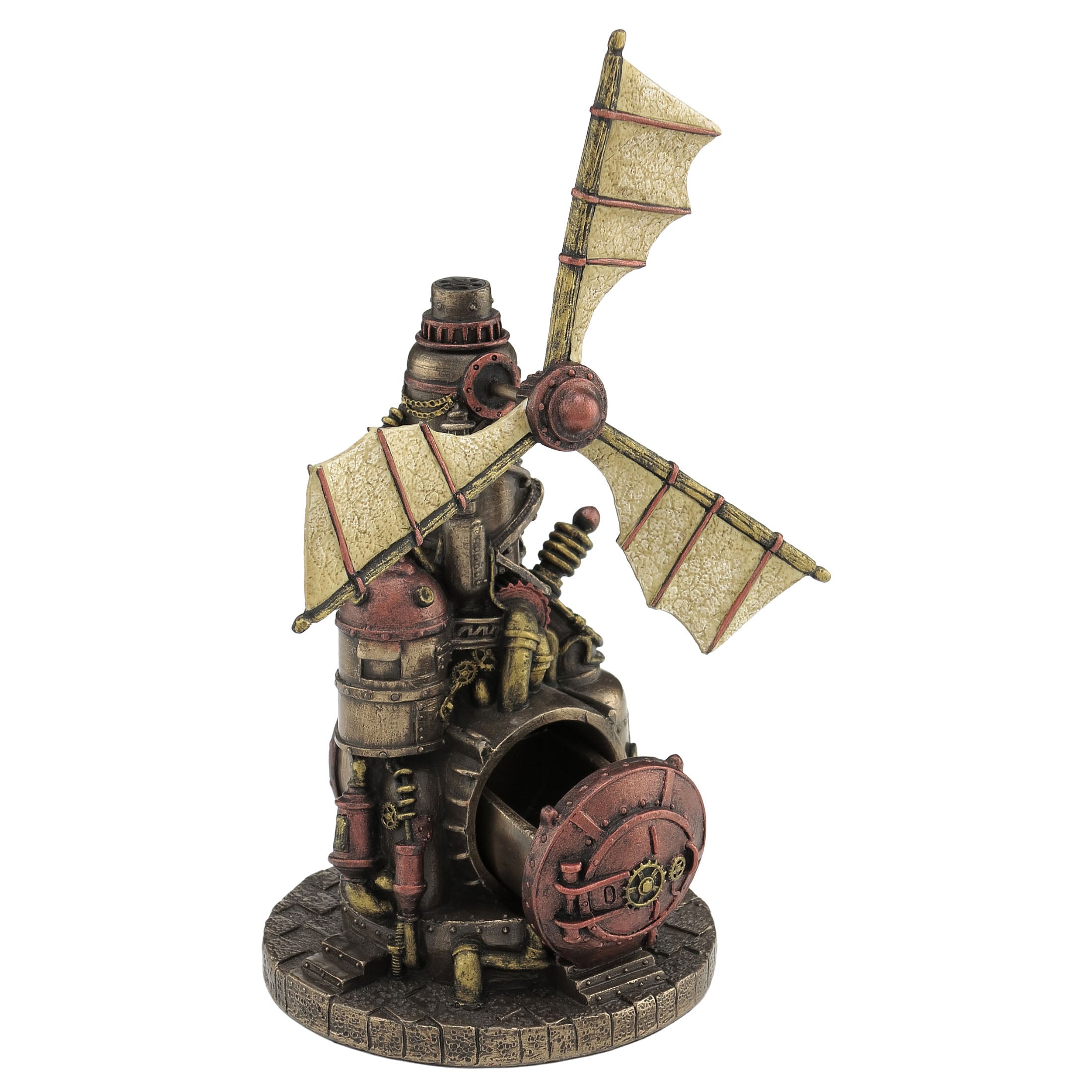 Steampunk Windmill Secret Trinket Box