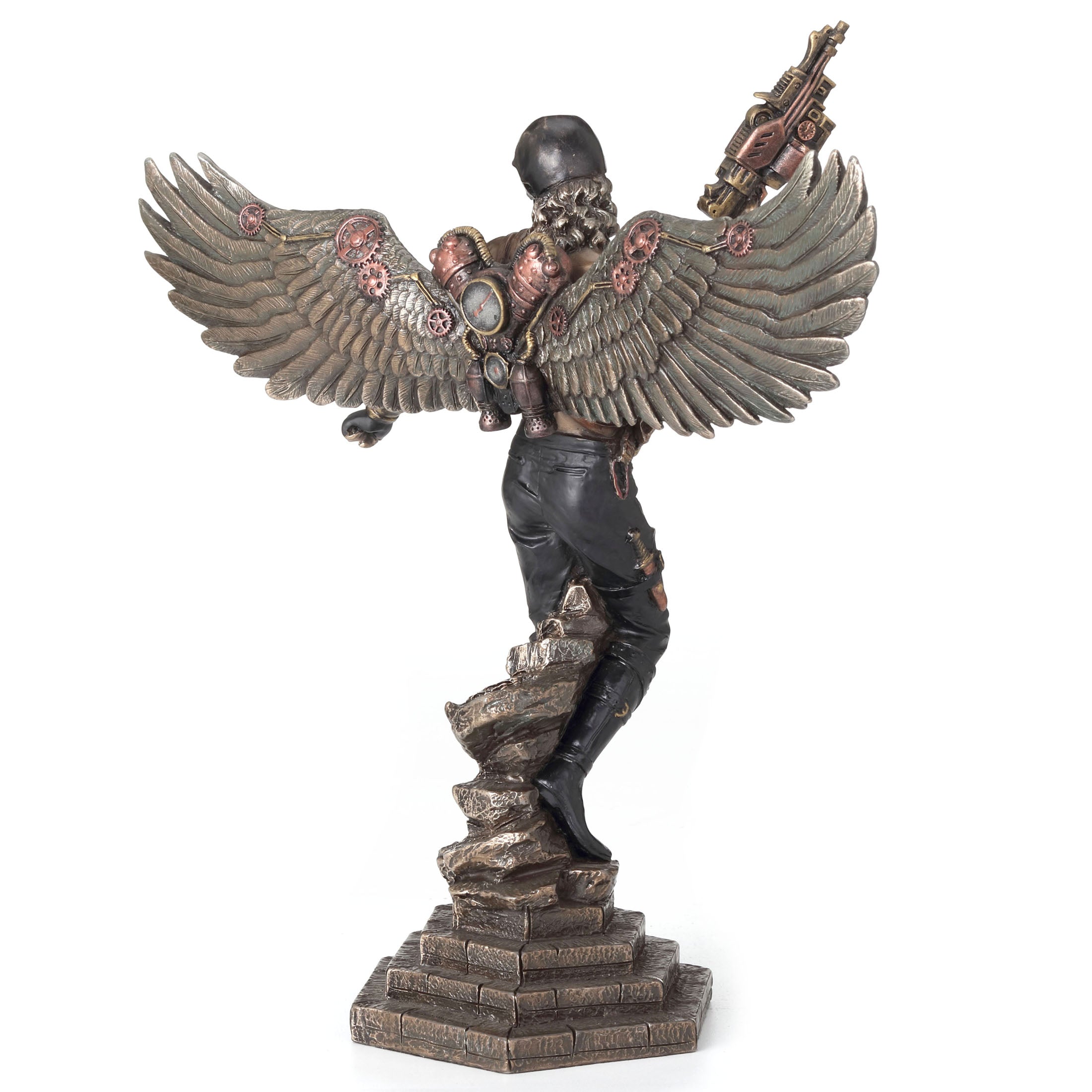 Crow Masked Winged Steampunk Warrior