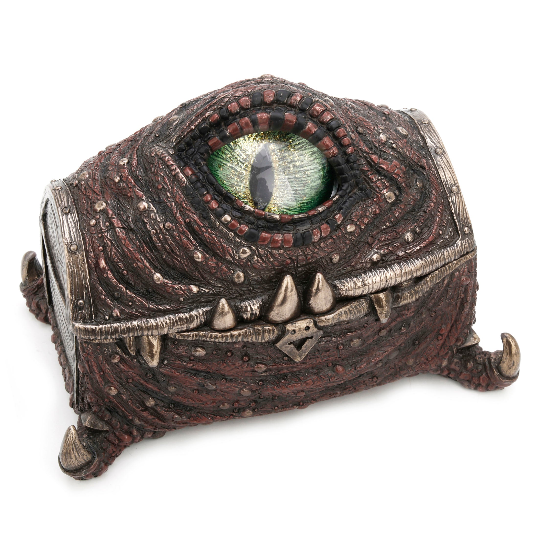 Mimic Chest Dragon Eye Tabletop Dice Storage Box