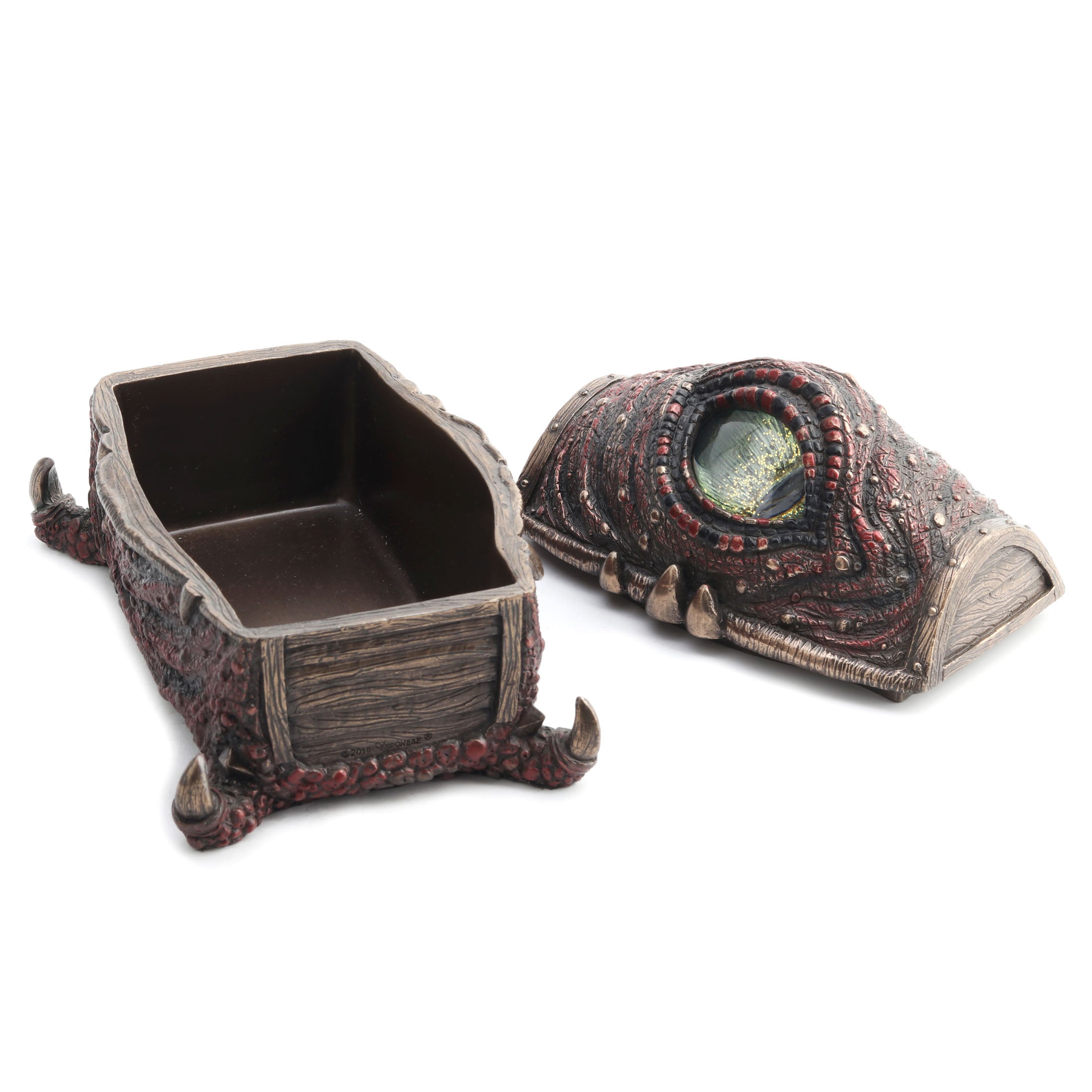 Mimic Chest Dragon Eye Tabletop Dice Storage Box