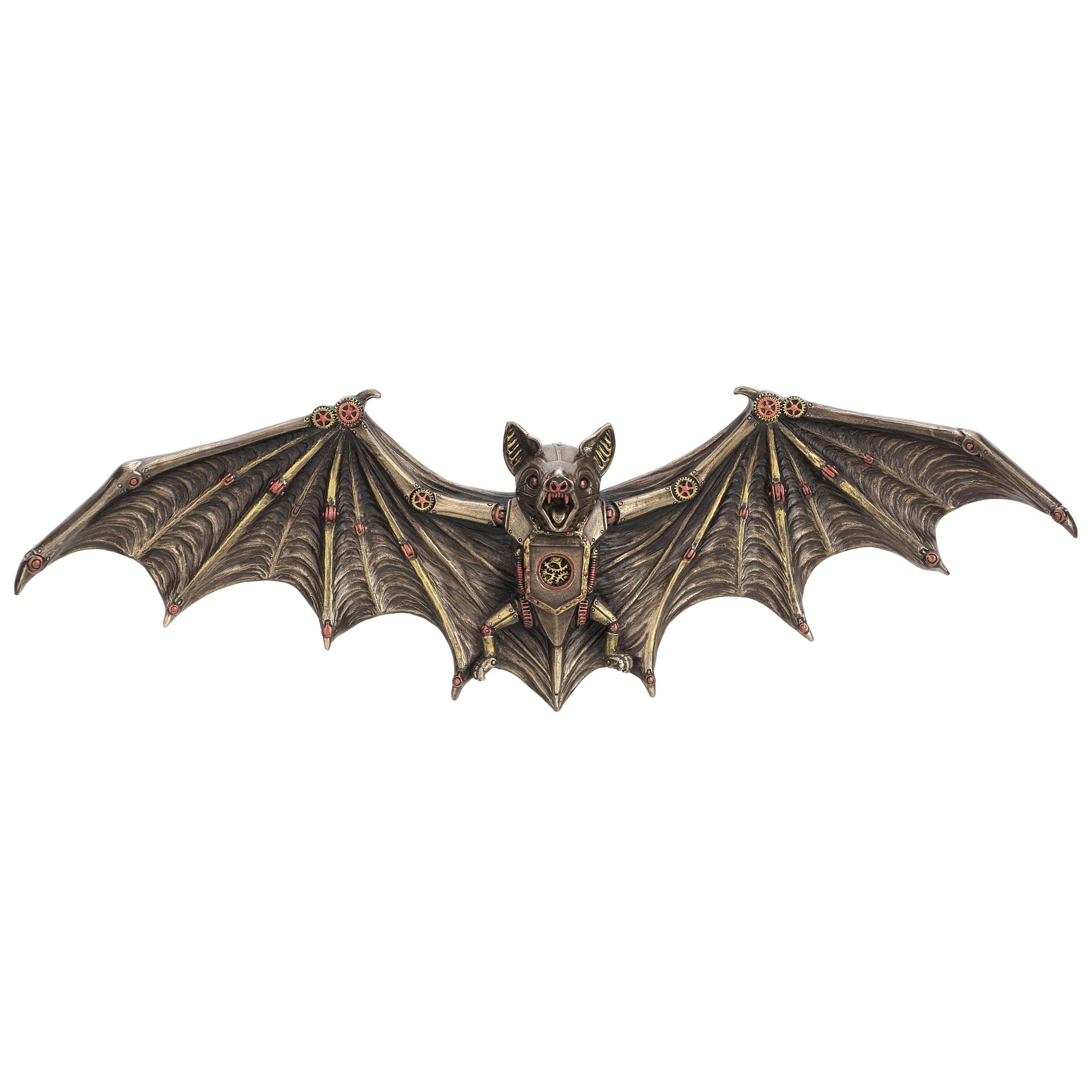 Steampunk Bat Wall Plaque
