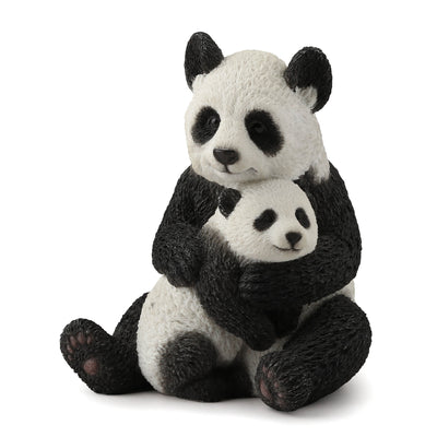 Mother Panda Hugging Cub