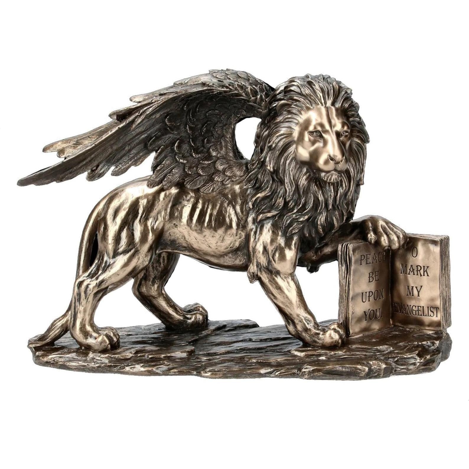 WU77040A1 Saint Mark Lion Statue The Lion of St. Mark.The winged lion
