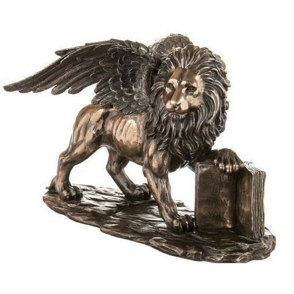 WU77040A1 Saint Mark Lion Statue The Lion of St. Mark.The winged lion